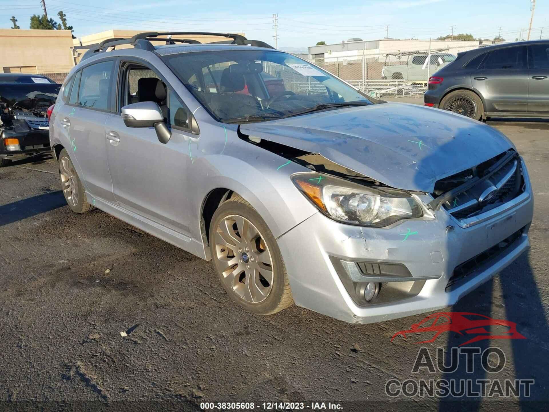 SUBARU IMPREZA 2016 - JF1GPAP68G8332151