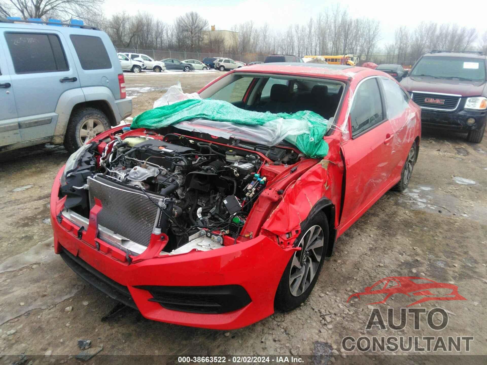 HONDA CIVIC 2016 - 2HGFC2F78GH567016