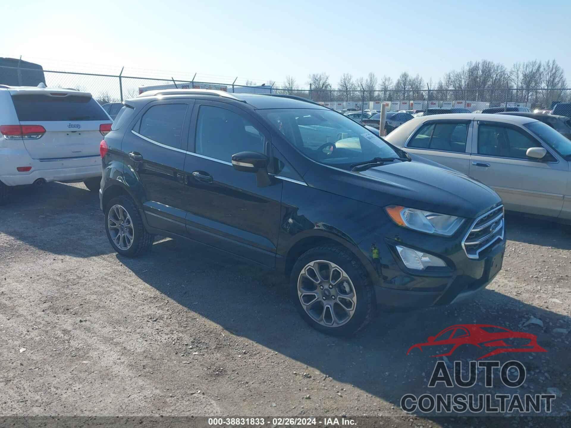 FORD ECOSPORT 2018 - MAJ6P1WL7JC214504