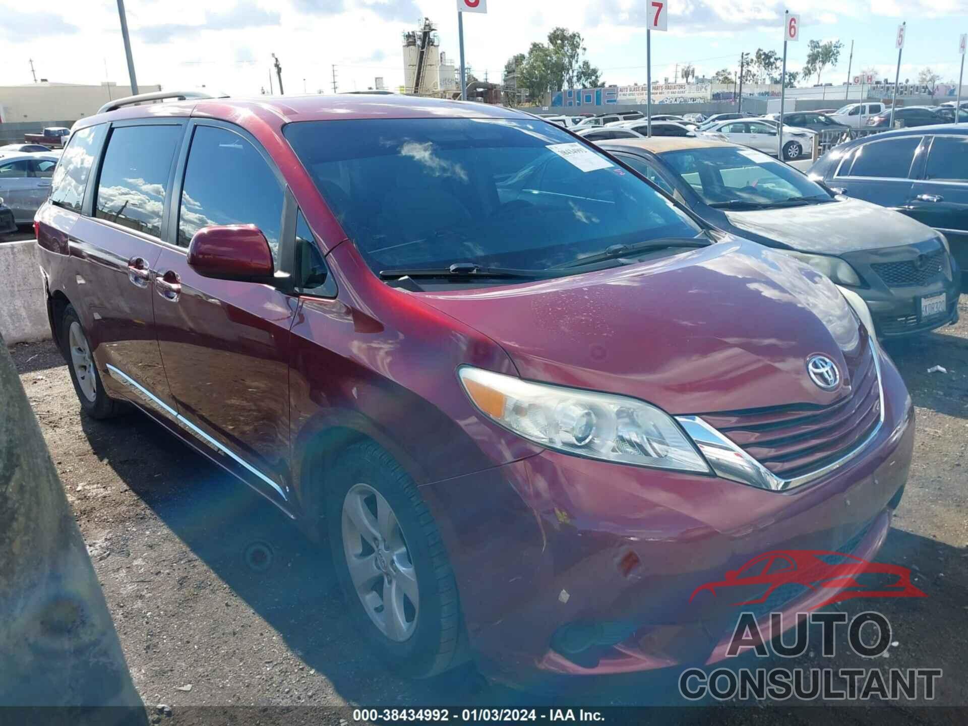 TOYOTA SIENNA 2017 - 5TDKZ3DC3HS793033