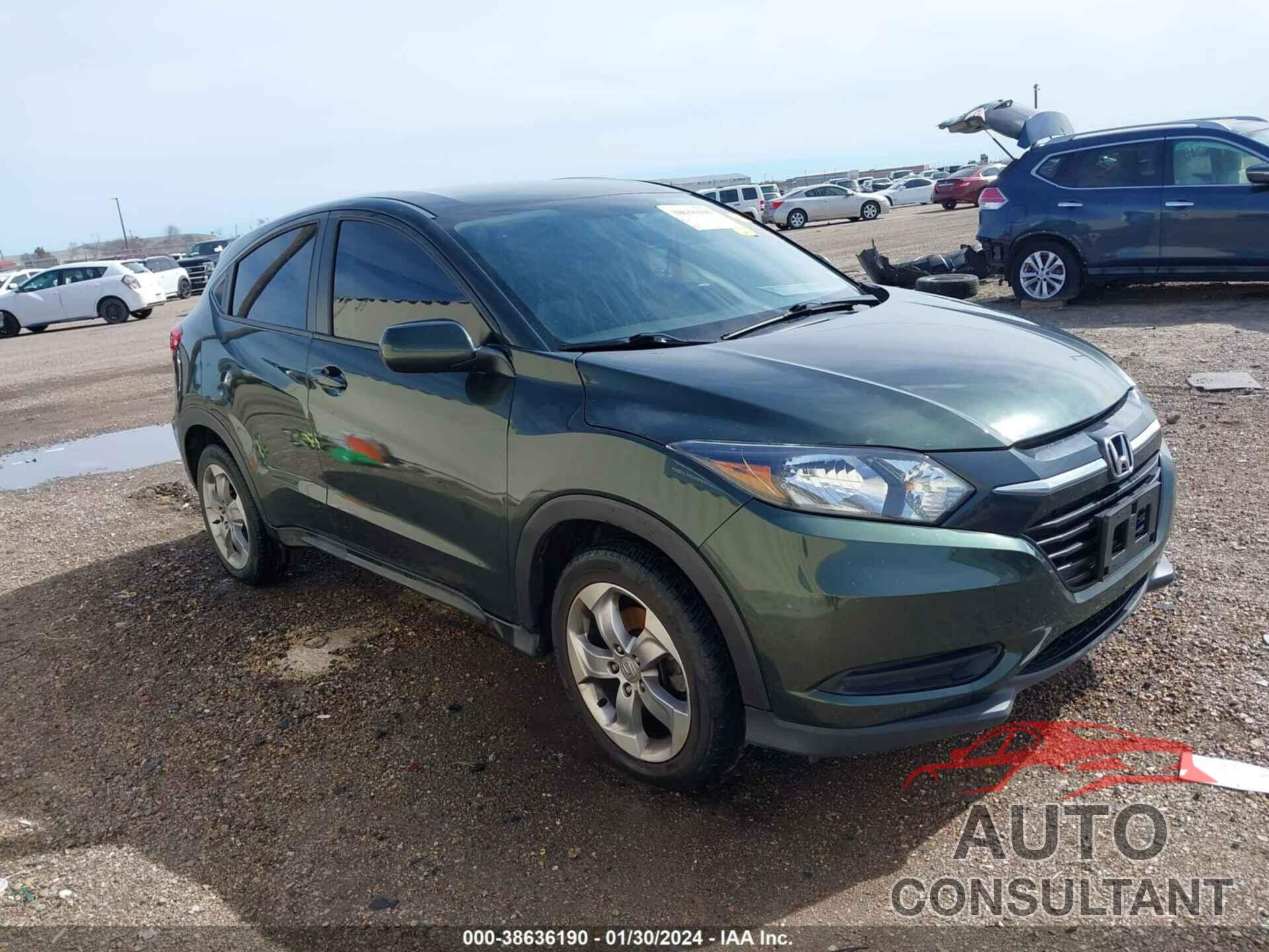 HONDA HR-V 2018 - 3CZRU6H33JG727041