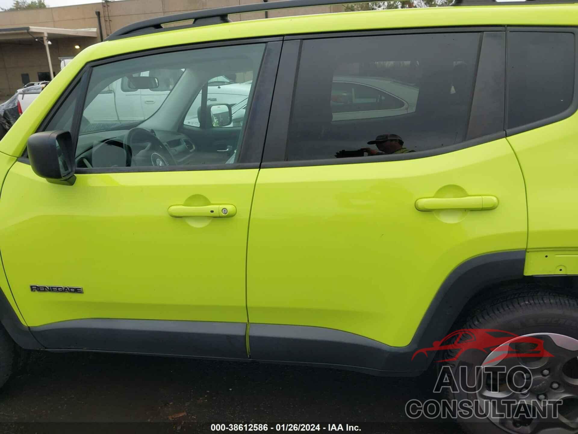 JEEP RENEGADE 2017 - ZACCJBAB9HPG03038