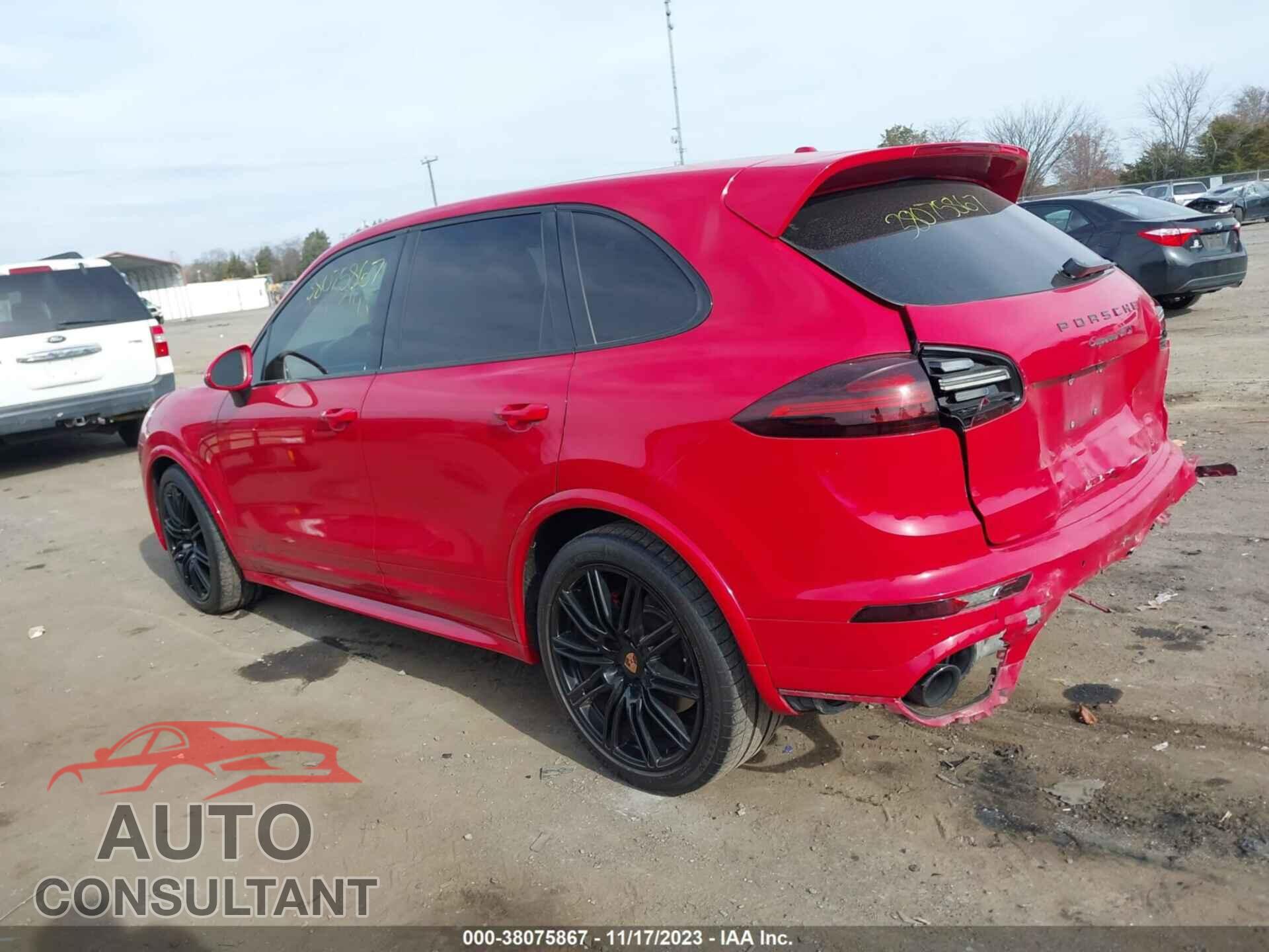 PORSCHE CAYENNE 2016 - WP1AD2A21GLA70585