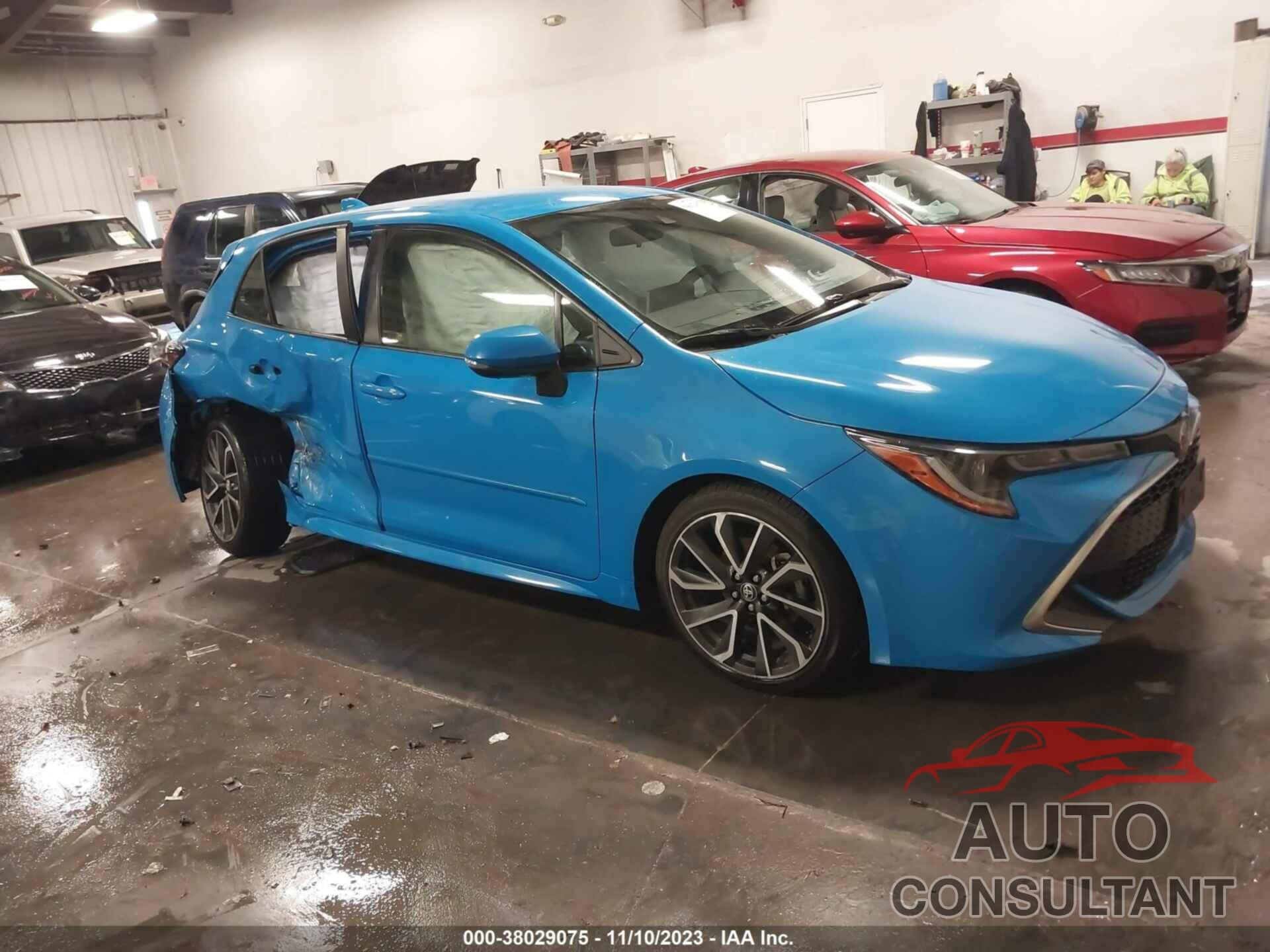 TOYOTA COROLLA 2019 - JTNK4RBE8K3020391