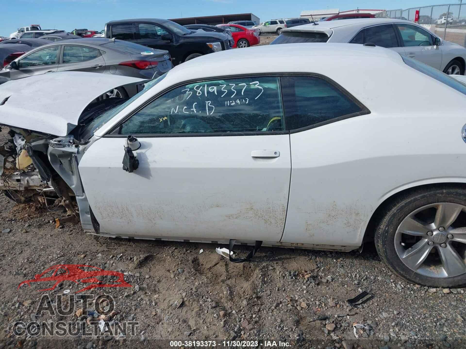 DODGE CHALLENGER 2019 - 2C3CDZAG1KH733405