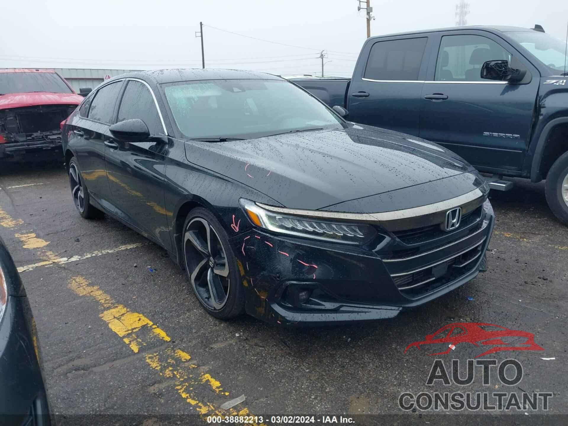 HONDA ACCORD 2022 - 1HGCV1F42NA122506