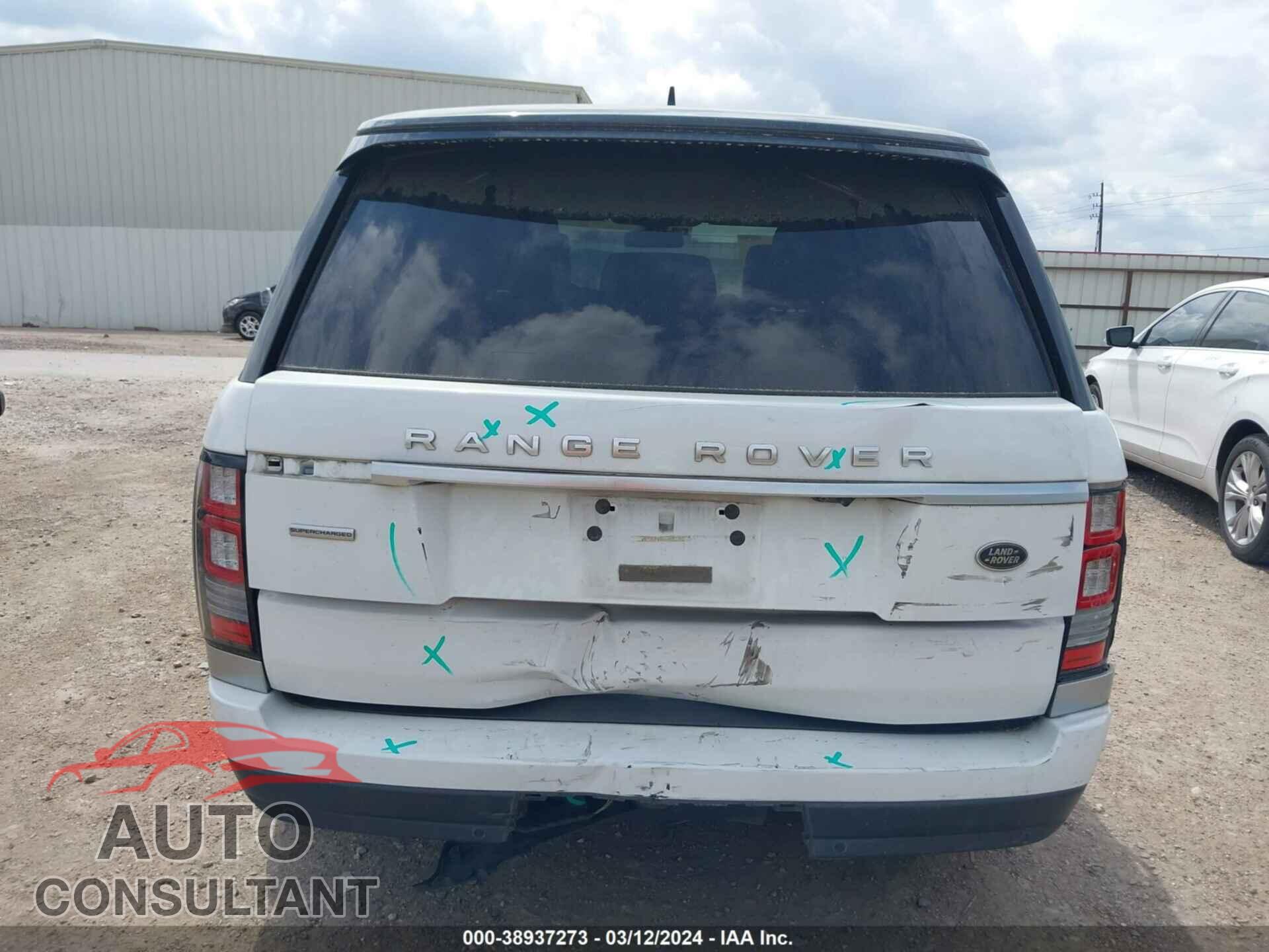 LAND ROVER RANGE ROVER 2016 - SALGS2EF1GA302041