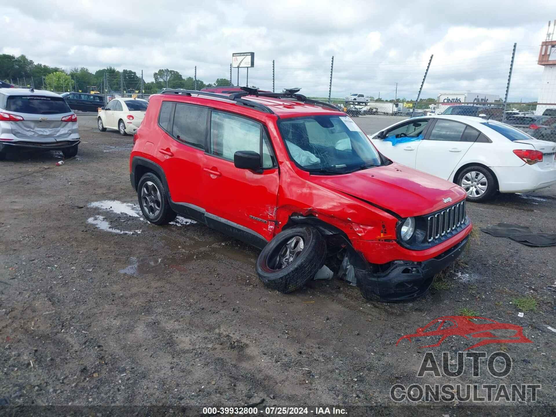 JEEP RENEGADE 2016 - ZACCJAAT3GPE37763