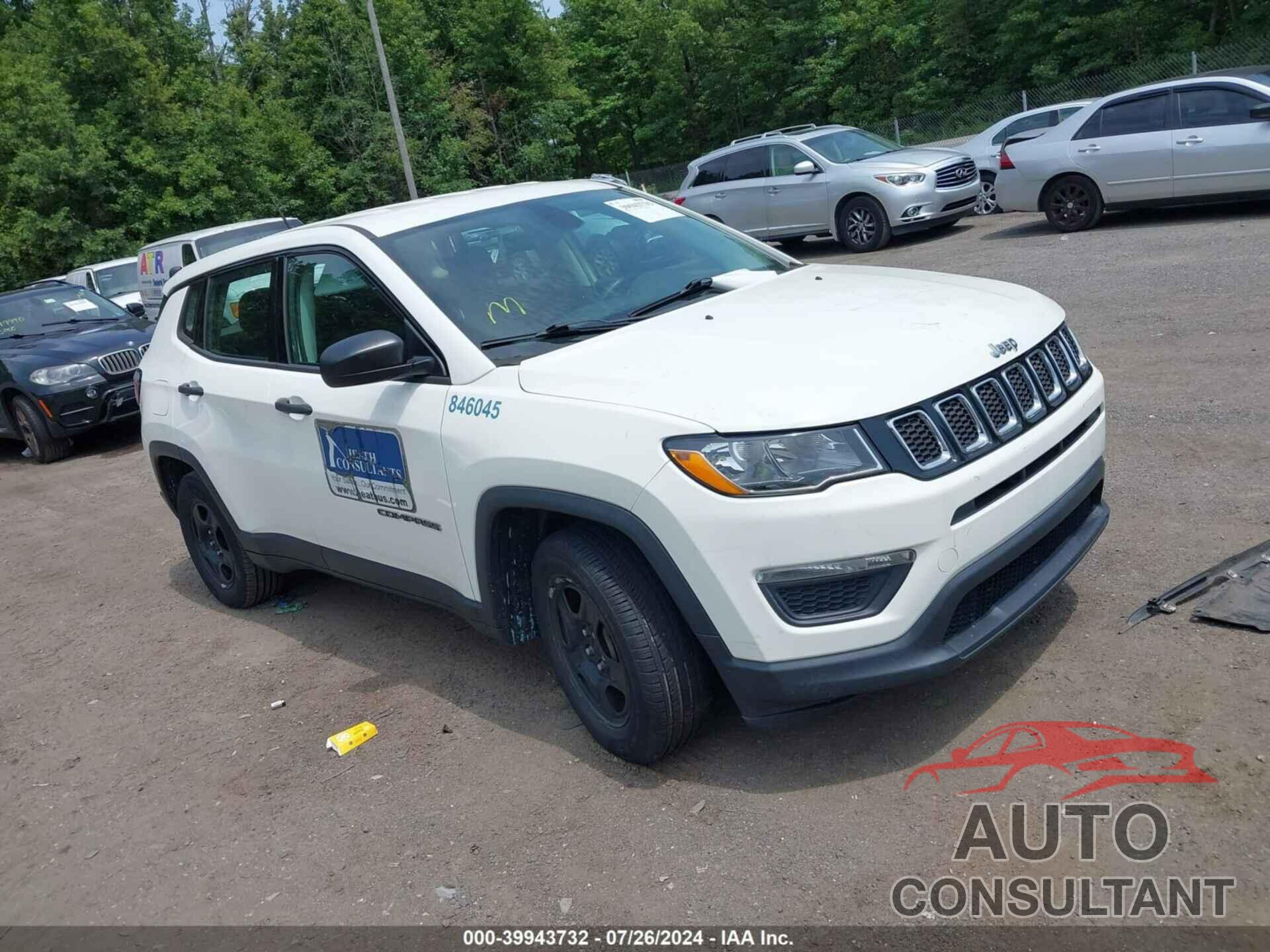 JEEP COMPASS 2018 - 3C4NJCAB7JT151782