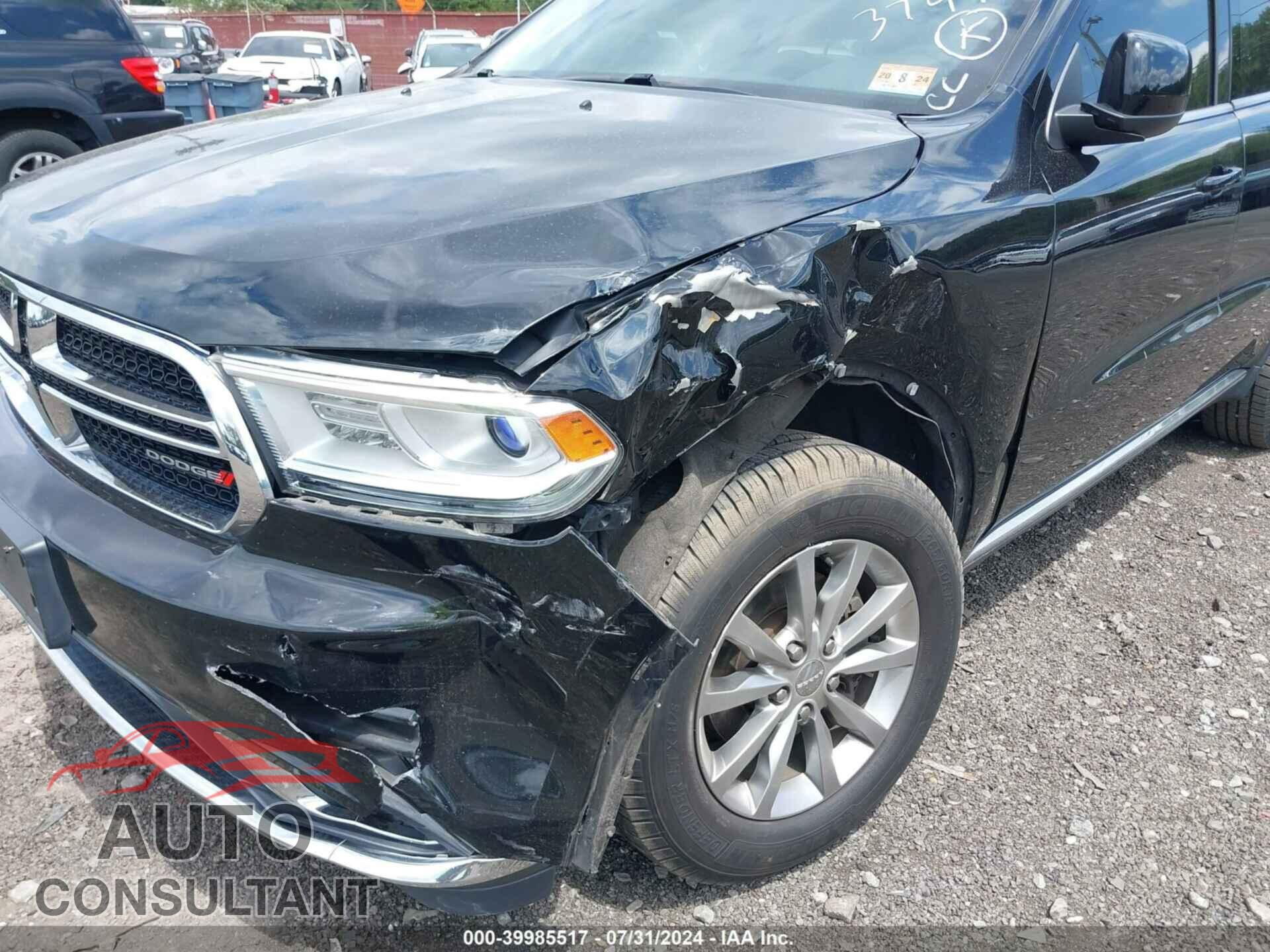 DODGE DURANGO 2017 - 1C4RDJAG2HC937441