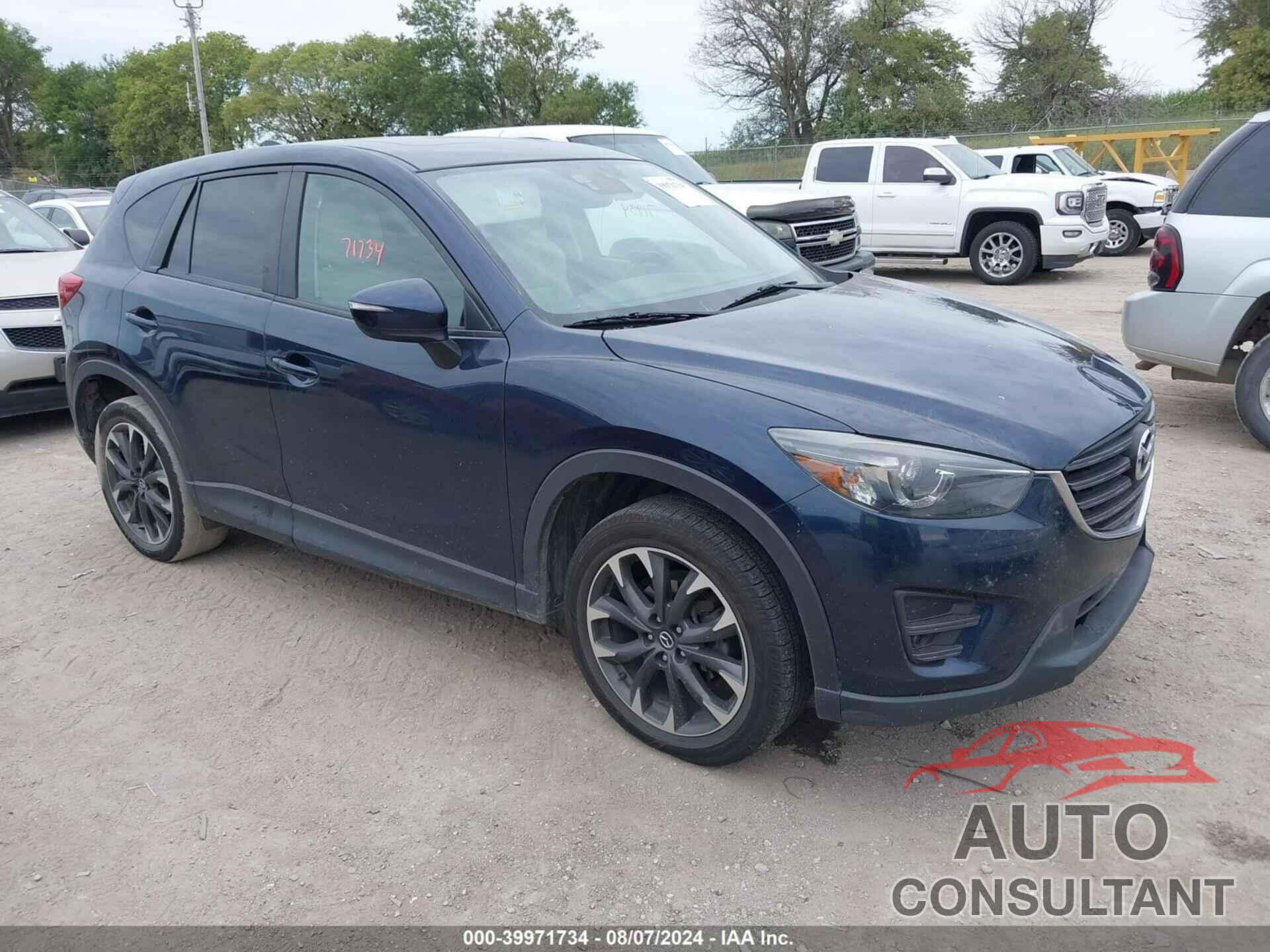 MAZDA CX-5 2016 - JM3KE4DY0G0708235