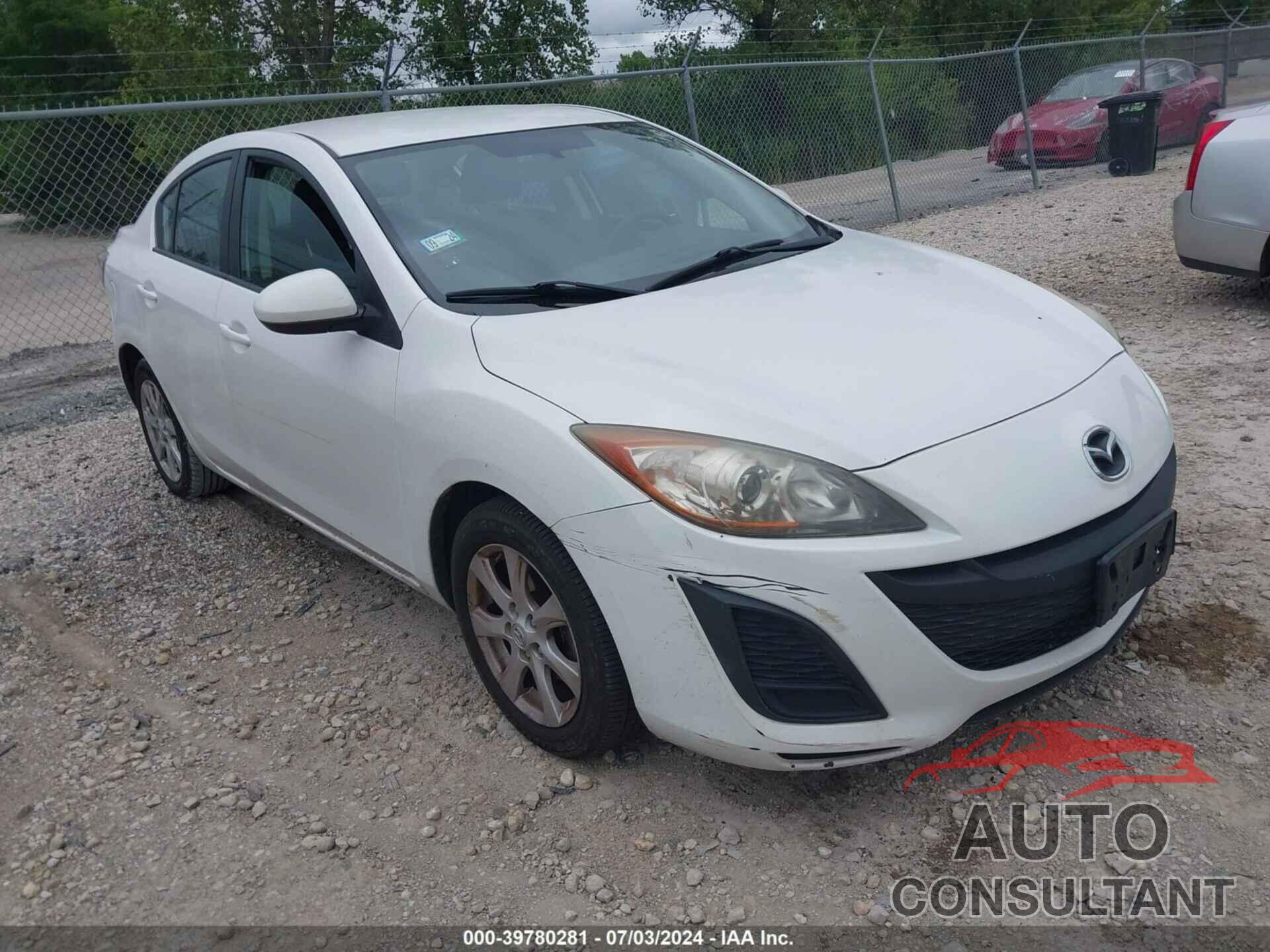 MAZDA MAZDA3 2010 - JM1BL1SF3A1257527