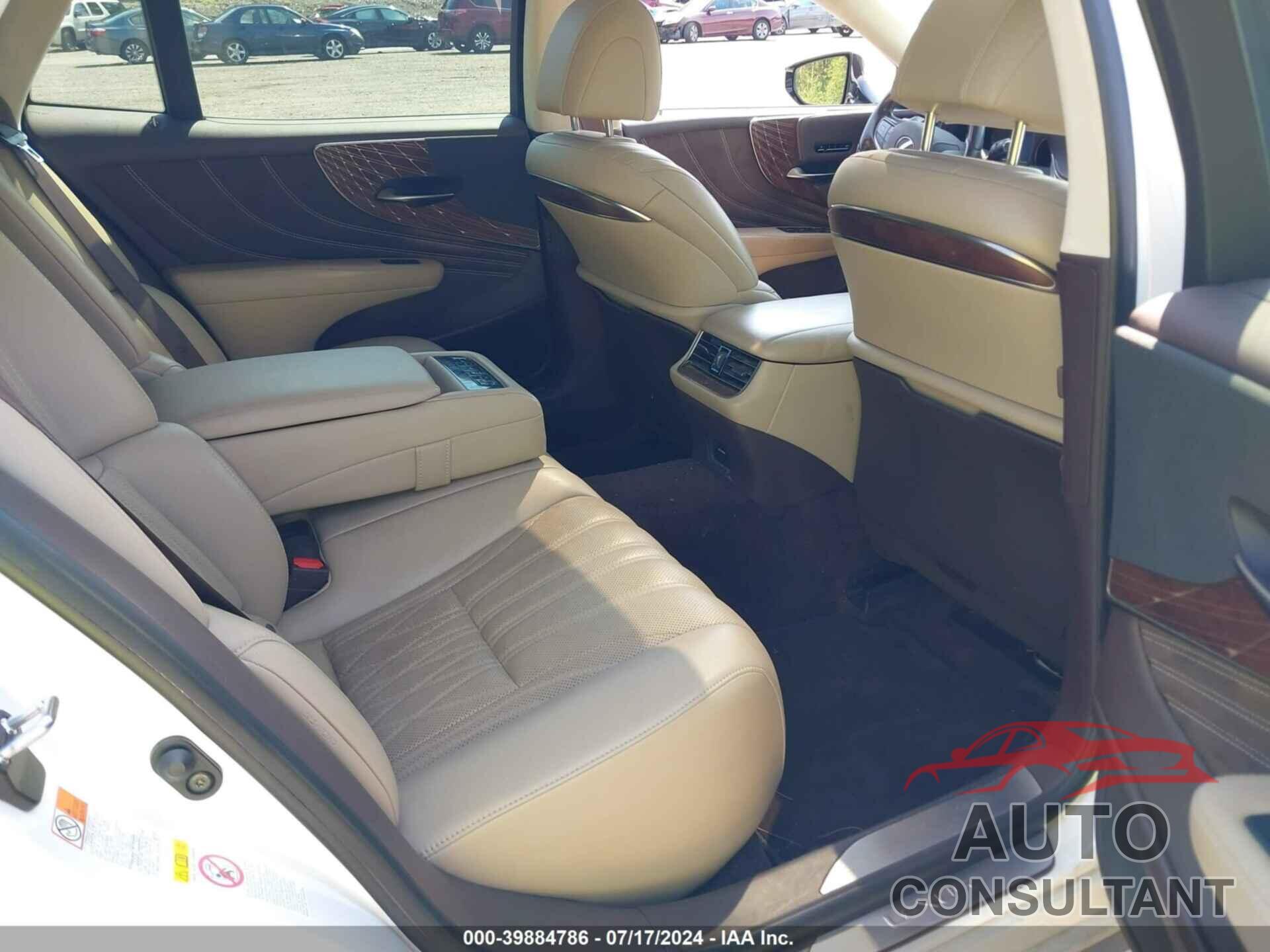 LEXUS LS 500 2018 - JTHC51FF3J5000898