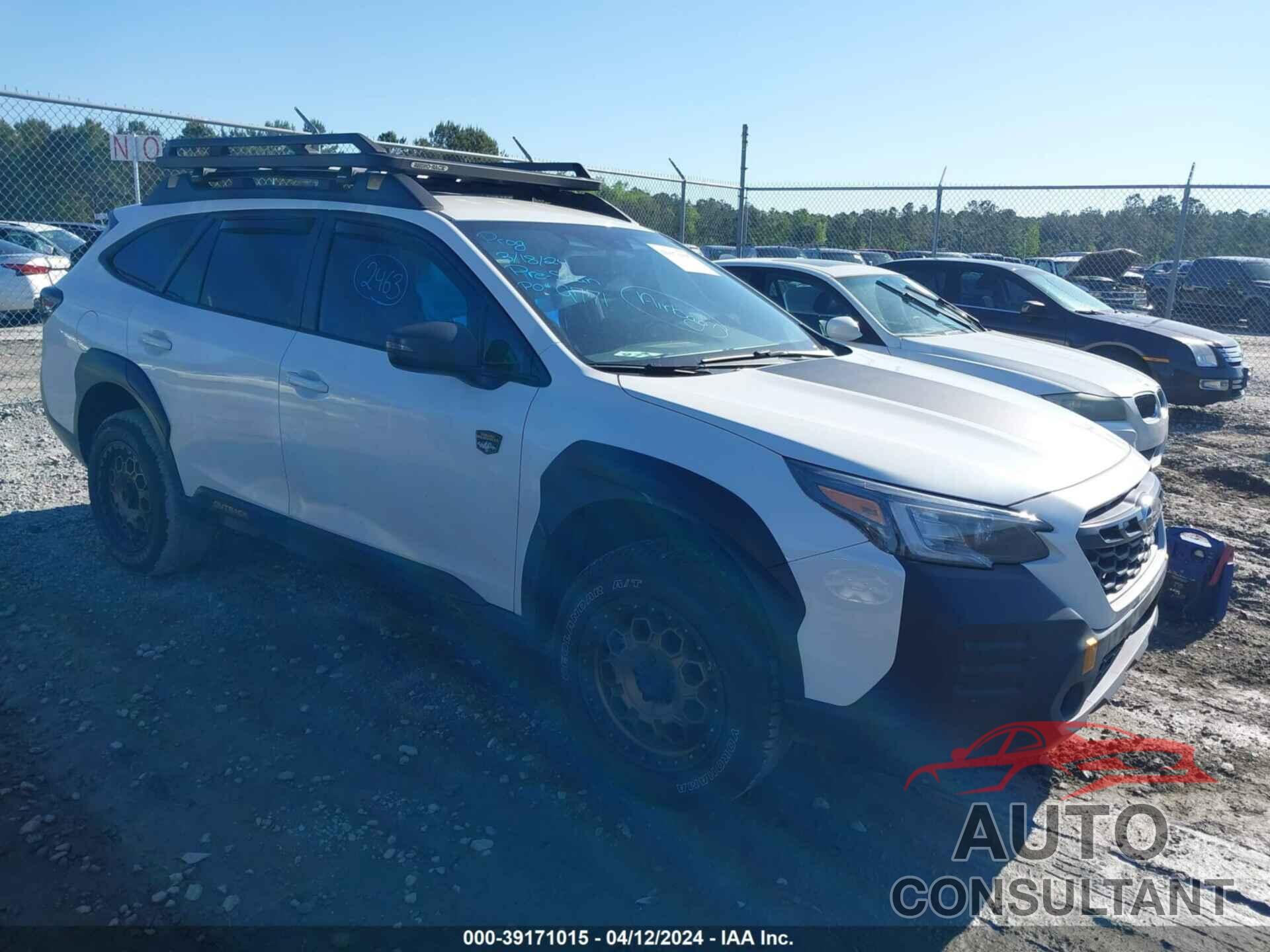 SUBARU OUTBACK 2023 - 4S4BTGSD2P3172463