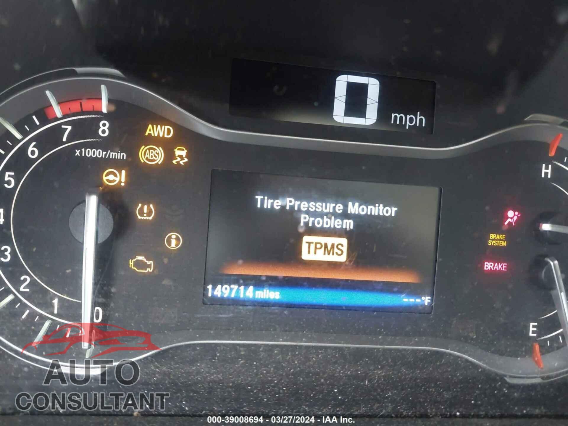HONDA PILOT 2016 - 5FNYF6H57GB016017