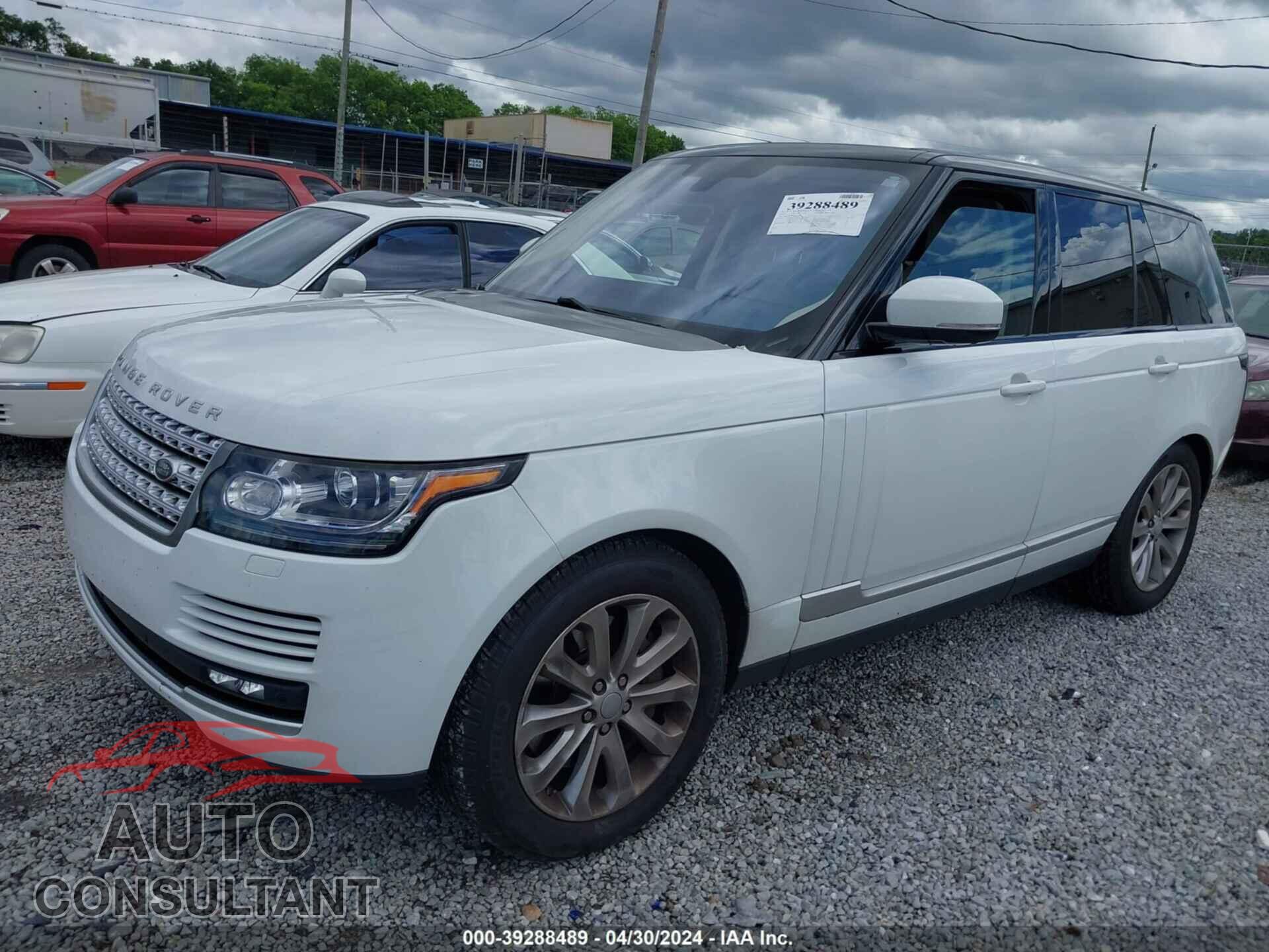 LAND ROVER RANGE ROVER 2016 - SALGS2PF6GA314036