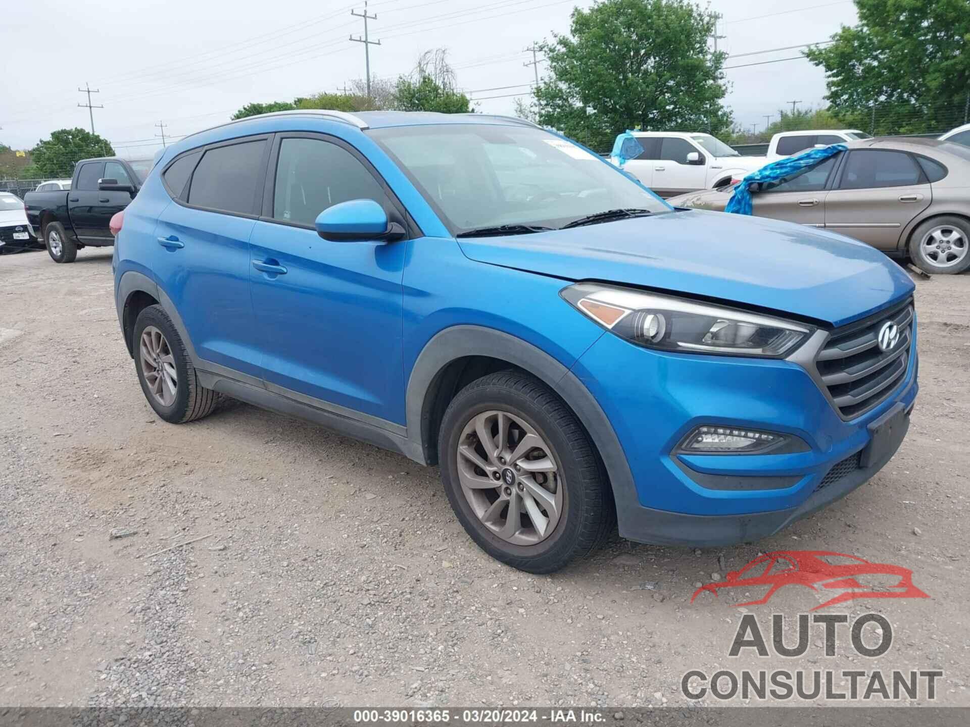 HYUNDAI TUCSON 2016 - KM8J33A42GU061640