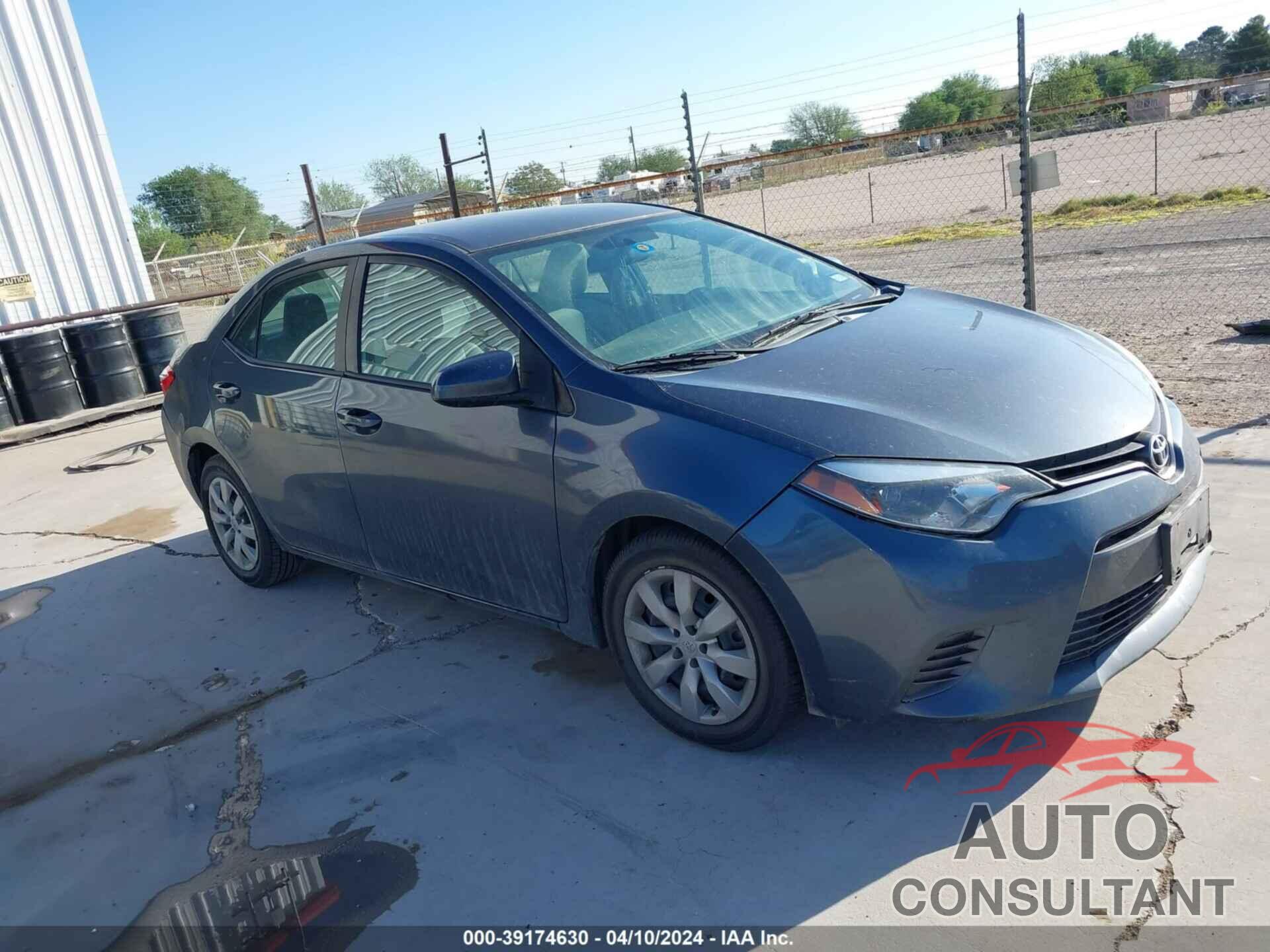 TOYOTA COROLLA 2016 - 2T1BURHE0GC523584
