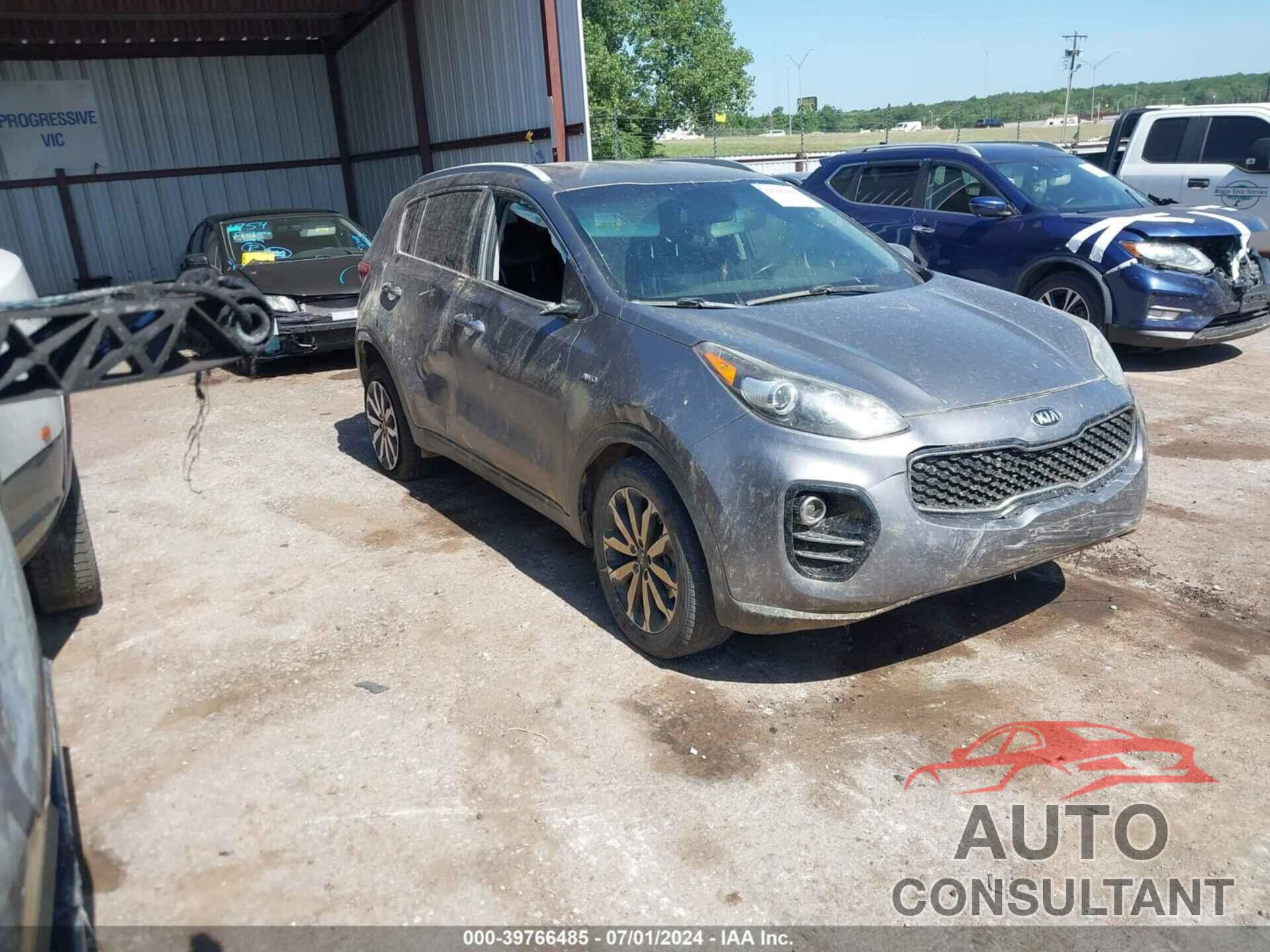 KIA SPORTAGE 2017 - KNDPNCAC7H7157585