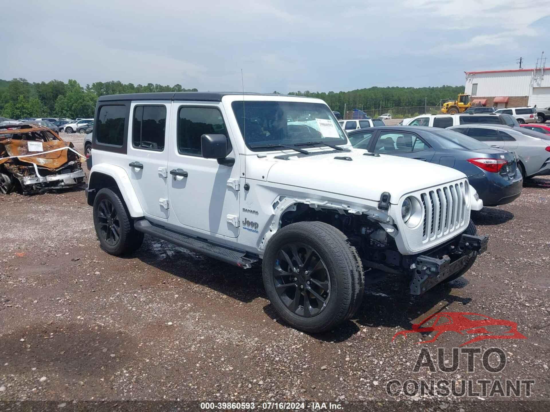 JEEP WRANGLER 4XE 2022 - 1C4JJXP69NW147183