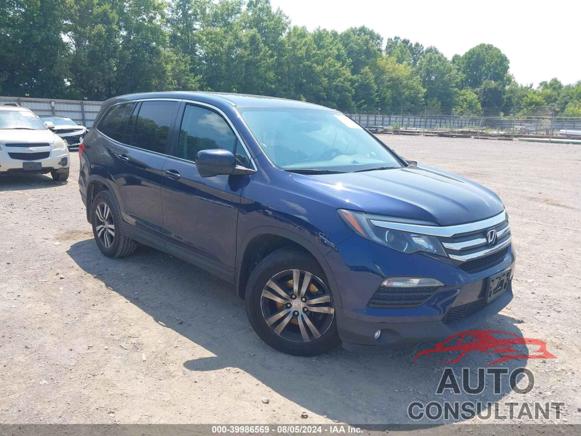 HONDA PILOT 2016 - 5FNYF6H51GB083020