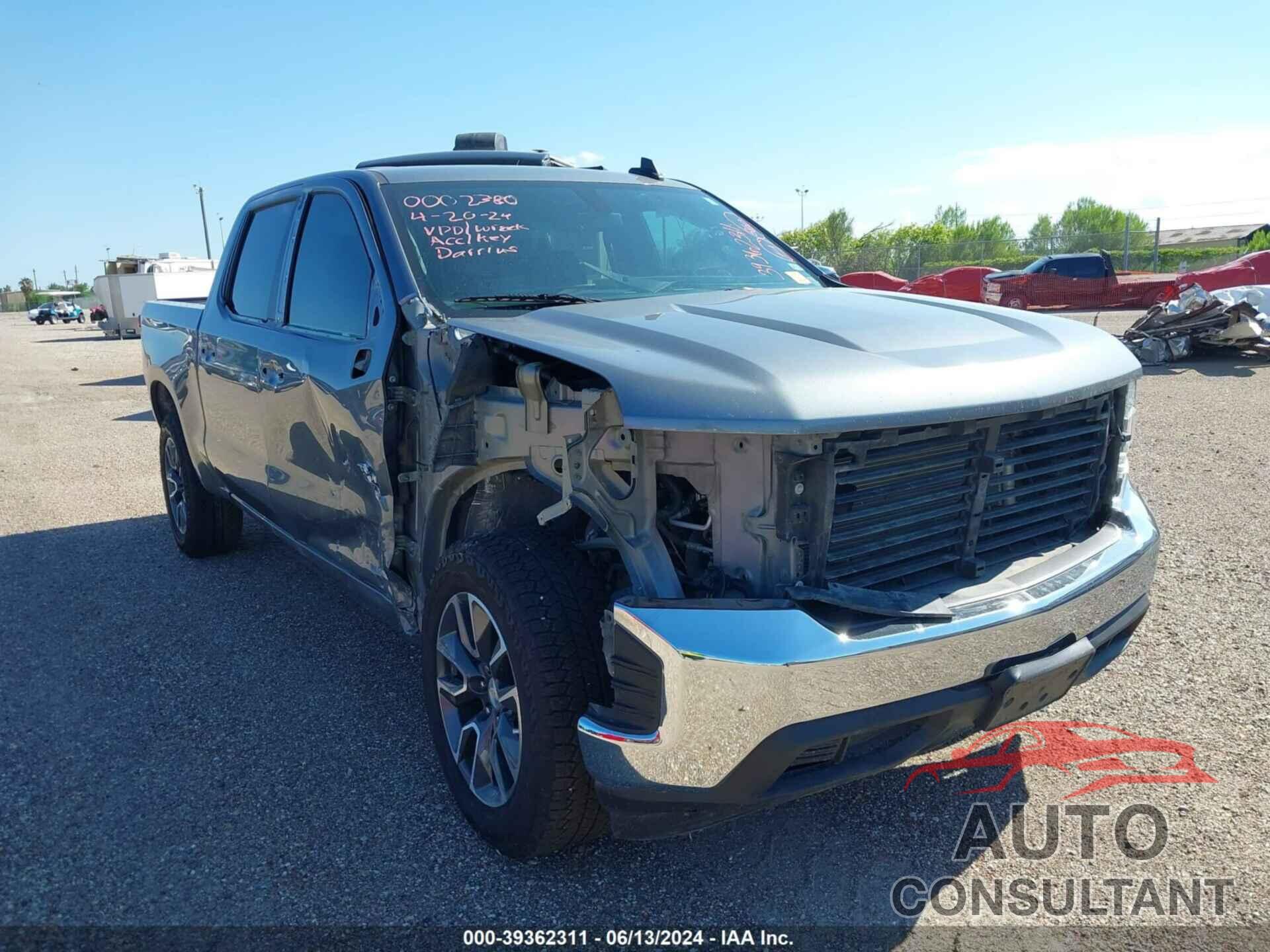 CHEVROLET SILVERADO 1500 2021 - 3GCPWCEDXMG440755