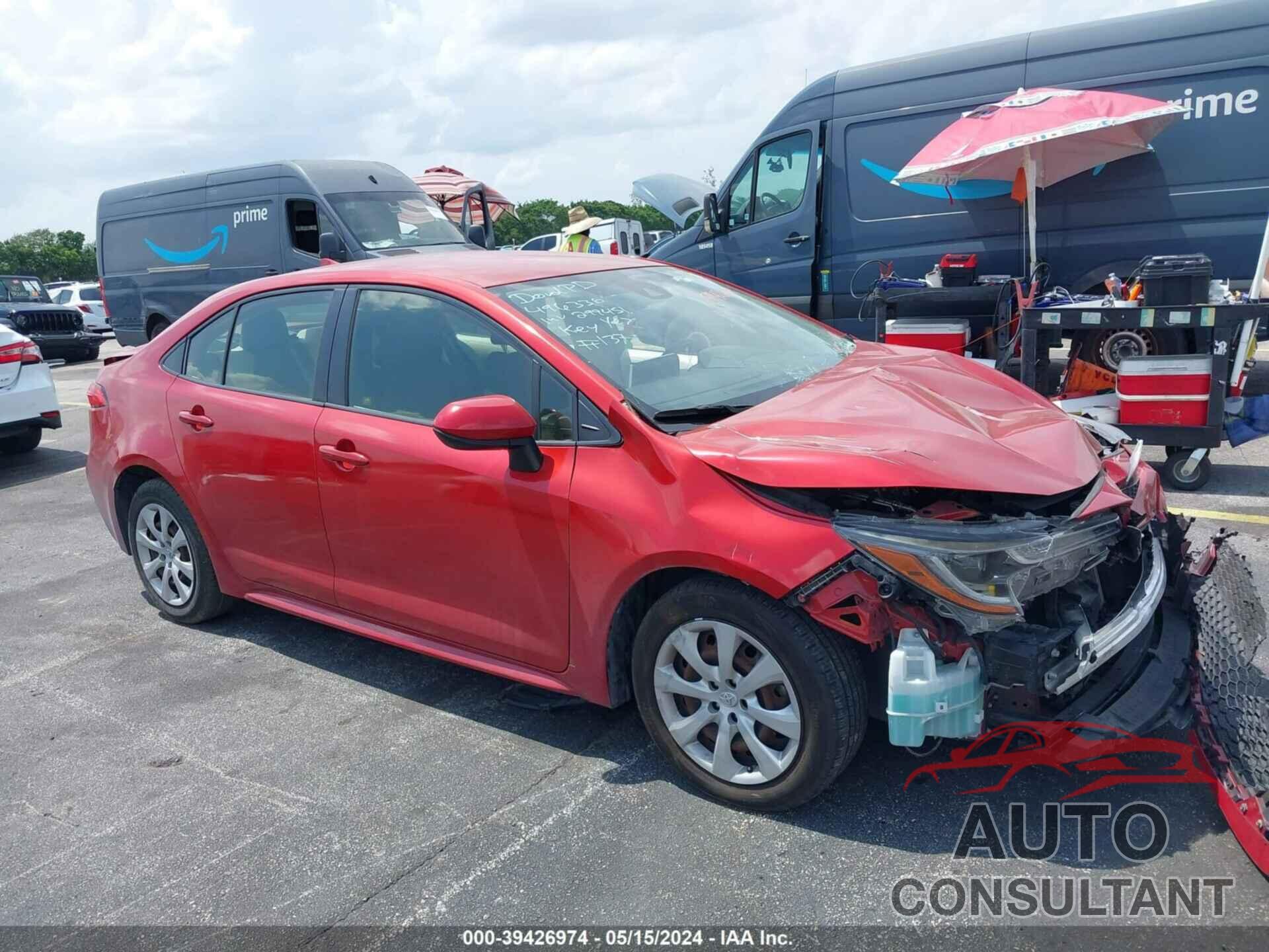 TOYOTA COROLLA 2020 - JTDEPRAE9LJ001159
