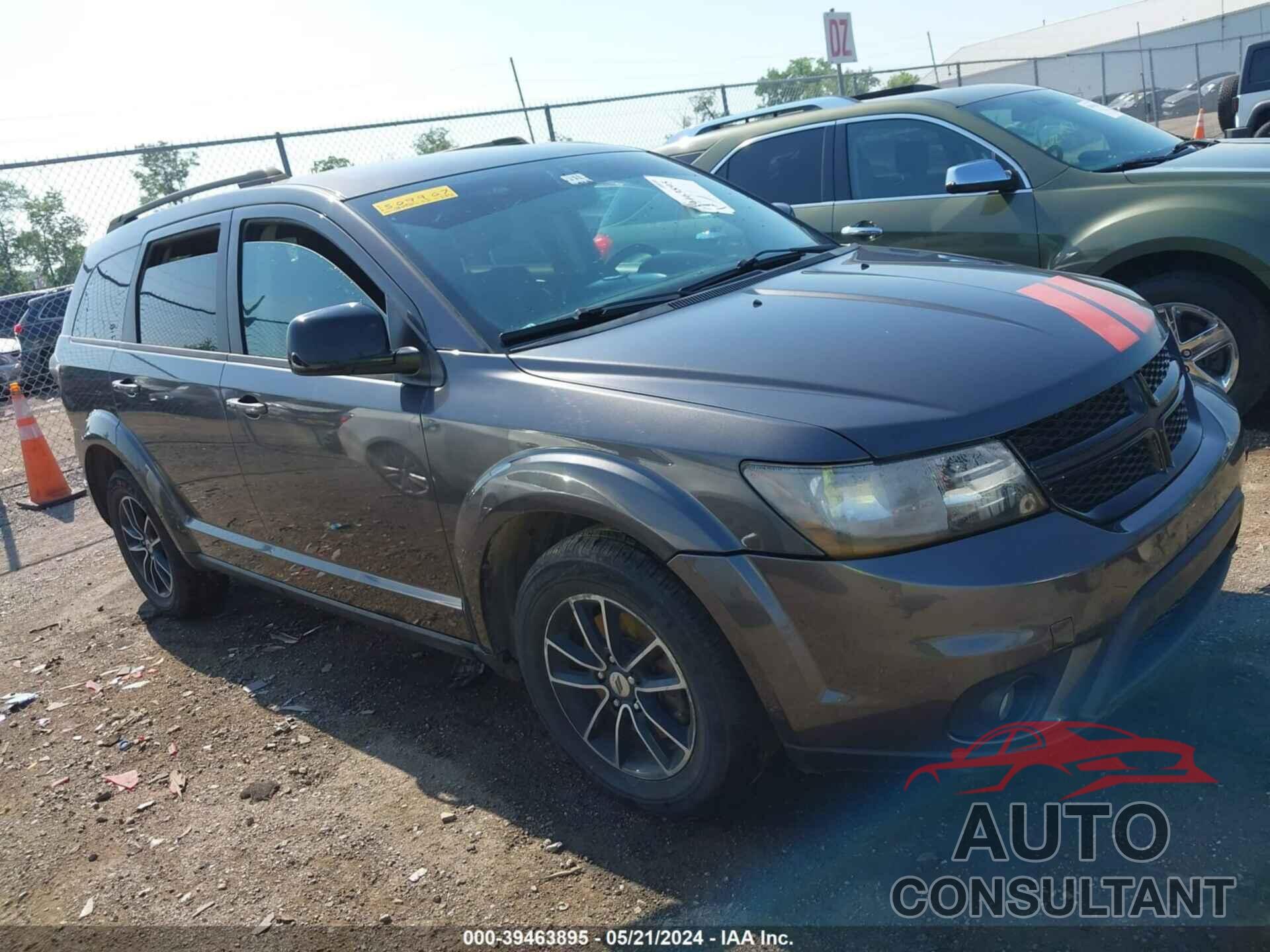DODGE JOURNEY 2018 - 3C4PDCBG3JT509907
