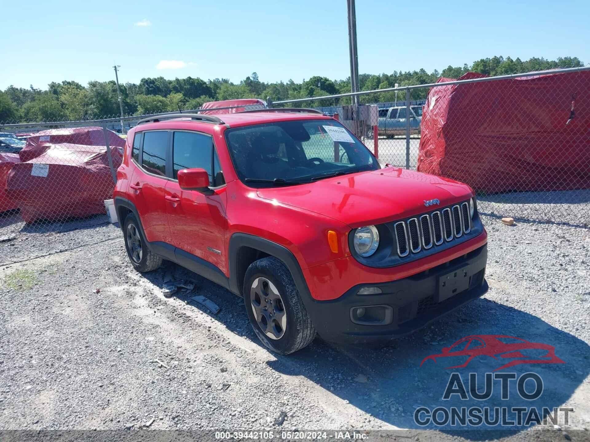 JEEP RENEGADE 2016 - ZACCJABW1GPC95244