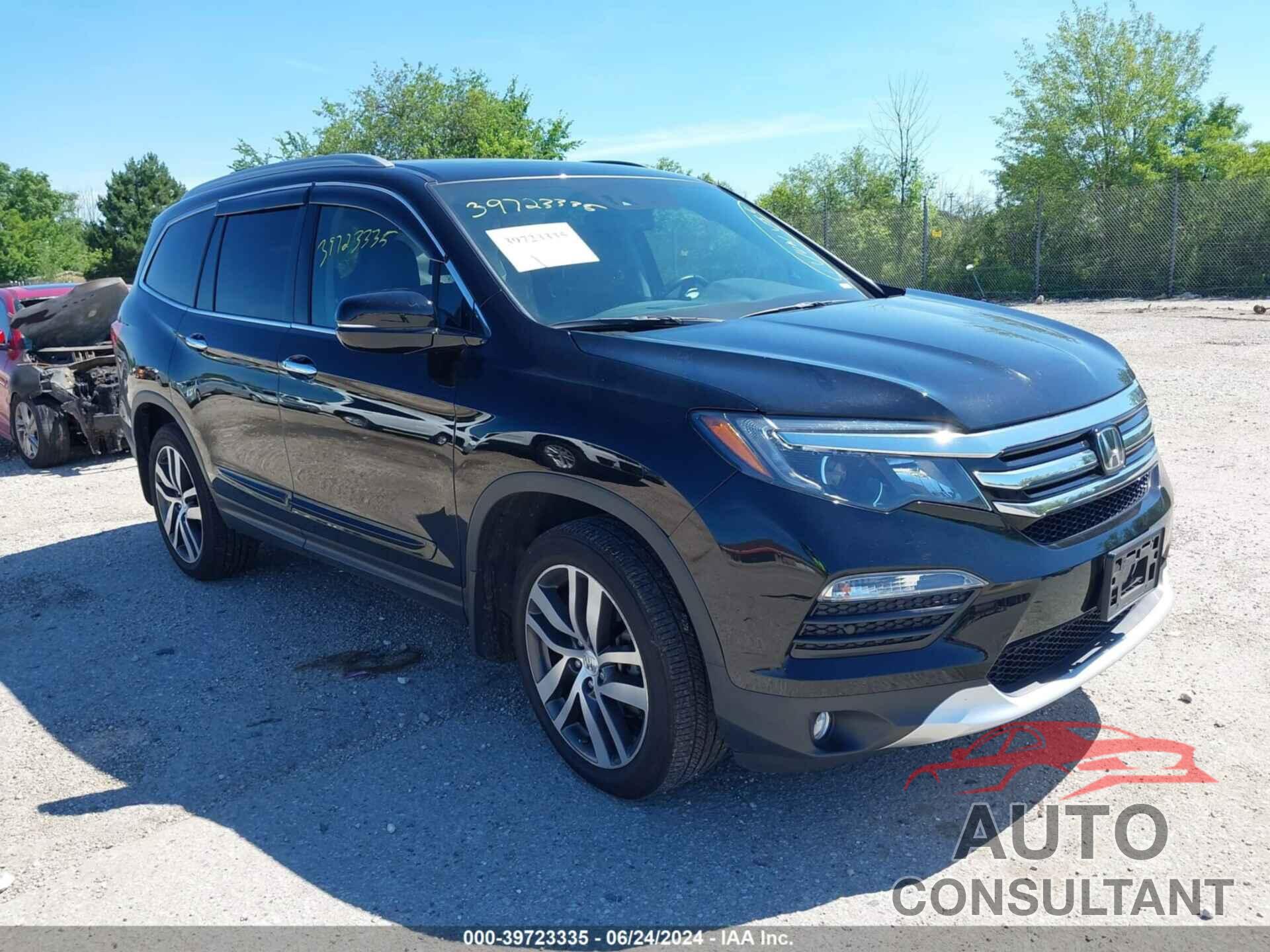 HONDA PILOT 2017 - 5FNYF6H06HB053162