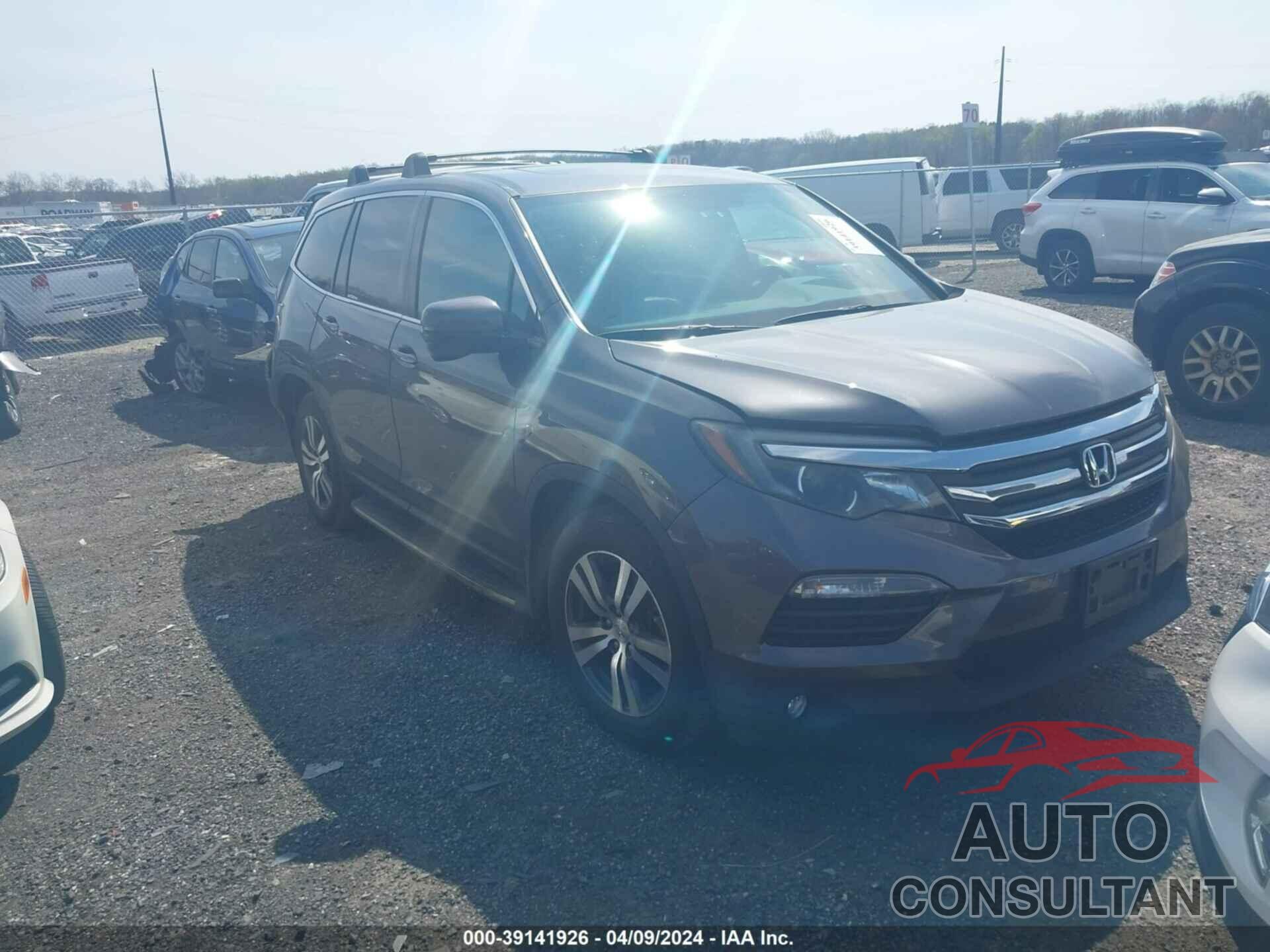 HONDA PILOT 2016 - 5FNYF6H50GB065057