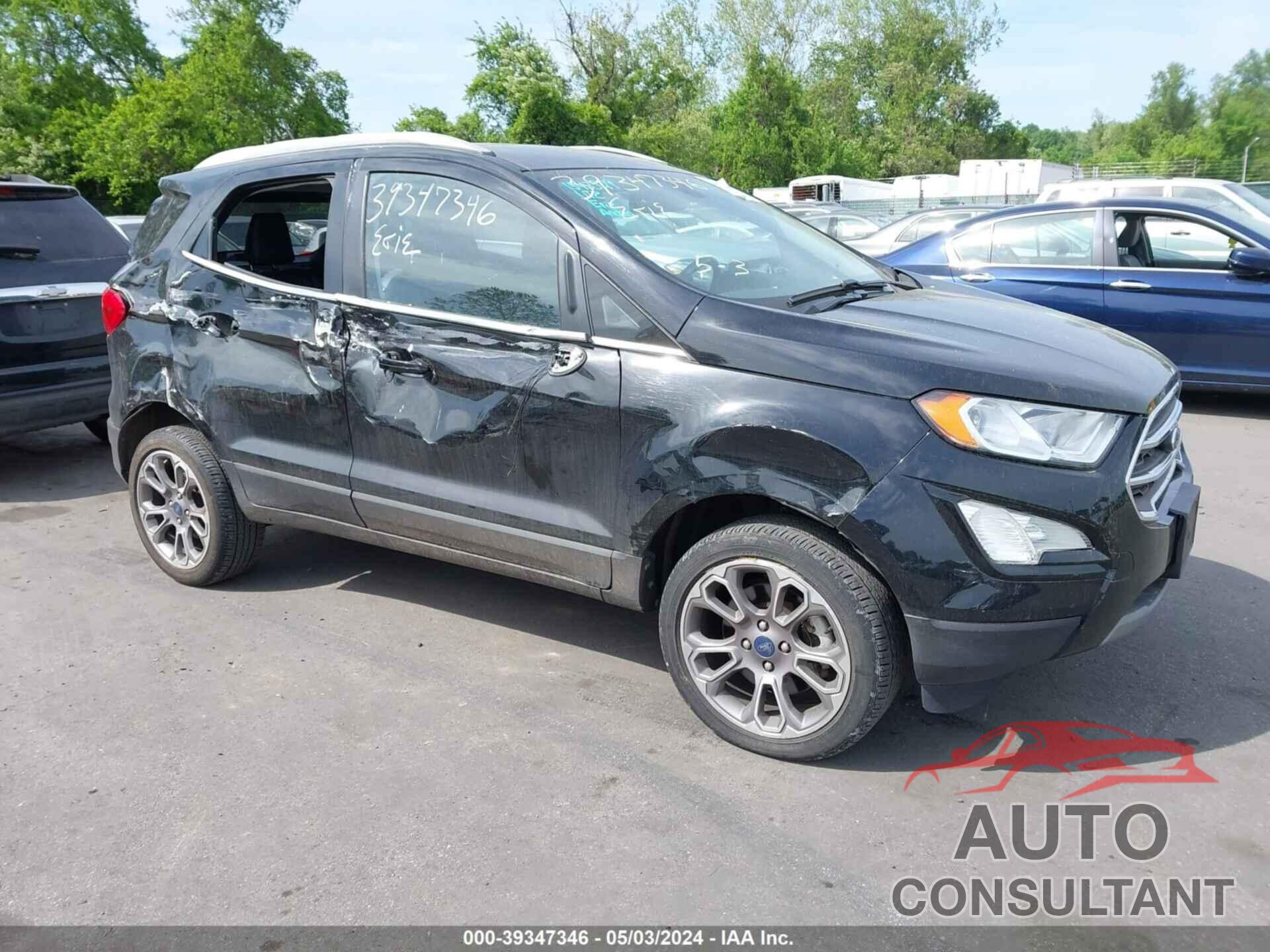 FORD ECOSPORT 2018 - MAJ6P1WL8JC248922