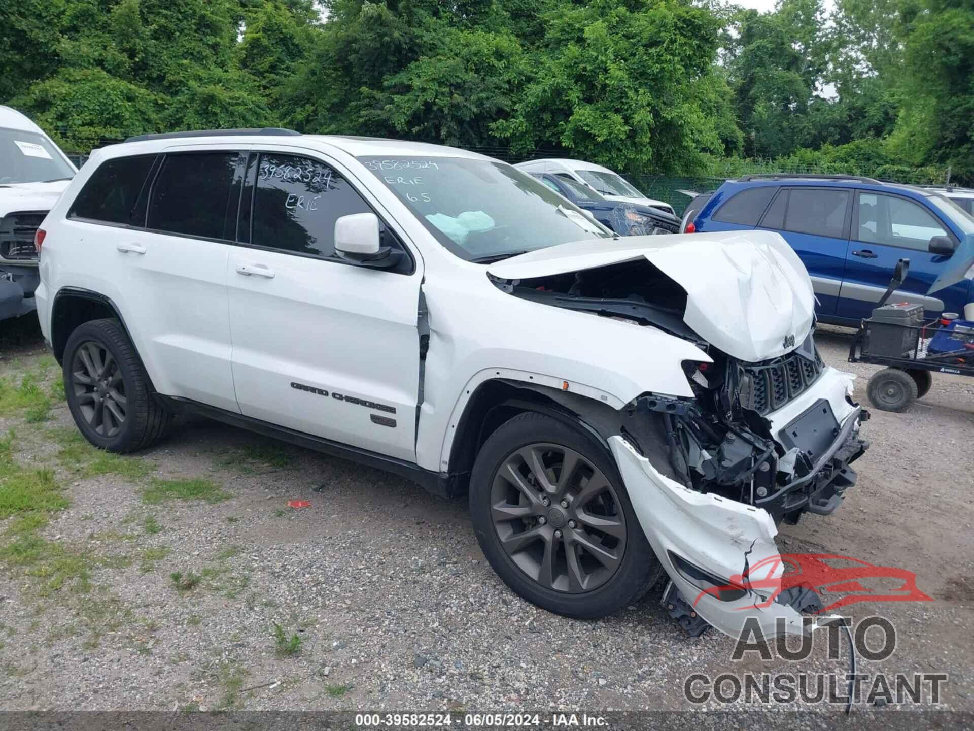 JEEP GRAND CHEROKEE 2016 - 1C4RJFBG9GC393538