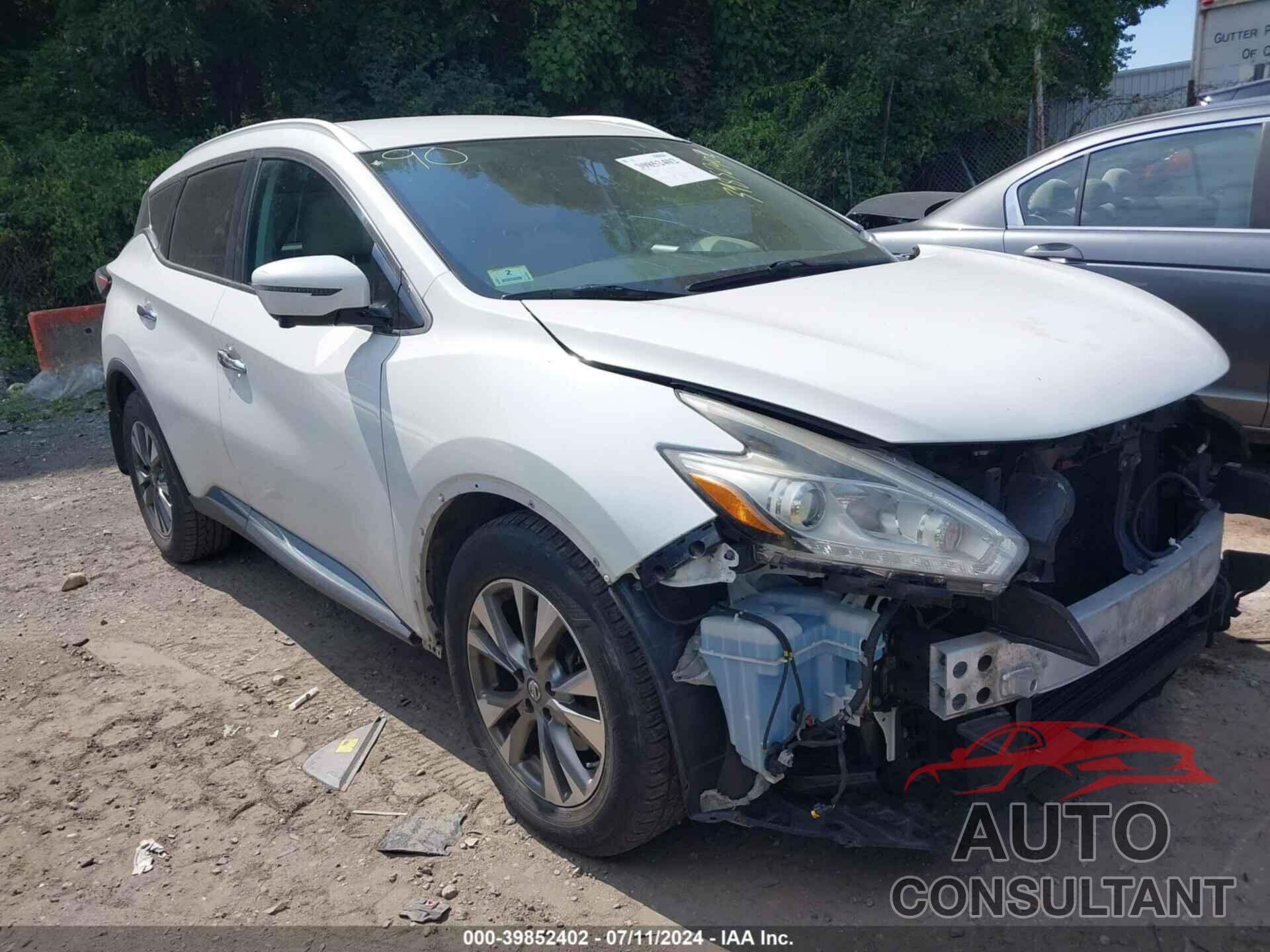 NISSAN MURANO 2016 - 5N1AZ2MH0GN120329