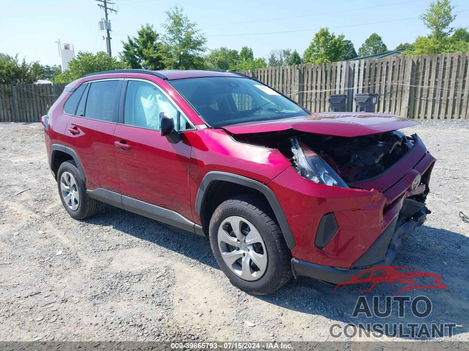 TOYOTA RAV4 2021 - 2T3H1RFV2MW142116