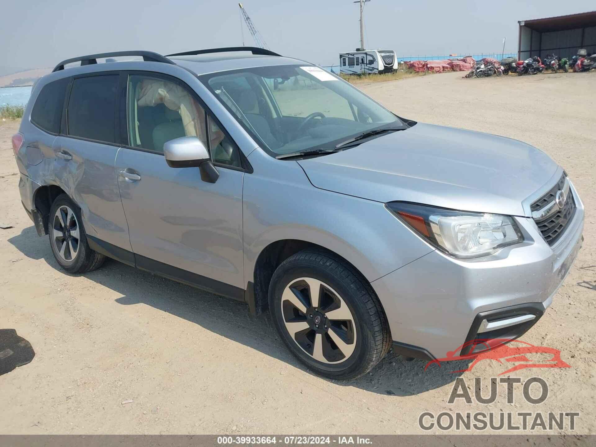 SUBARU FORESTER 2018 - JF2SJAEC0JH506706