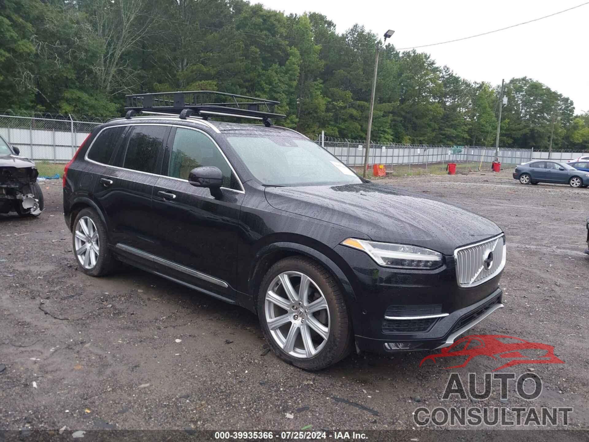 VOLVO XC90 2016 - YV4A22PN6G1002722