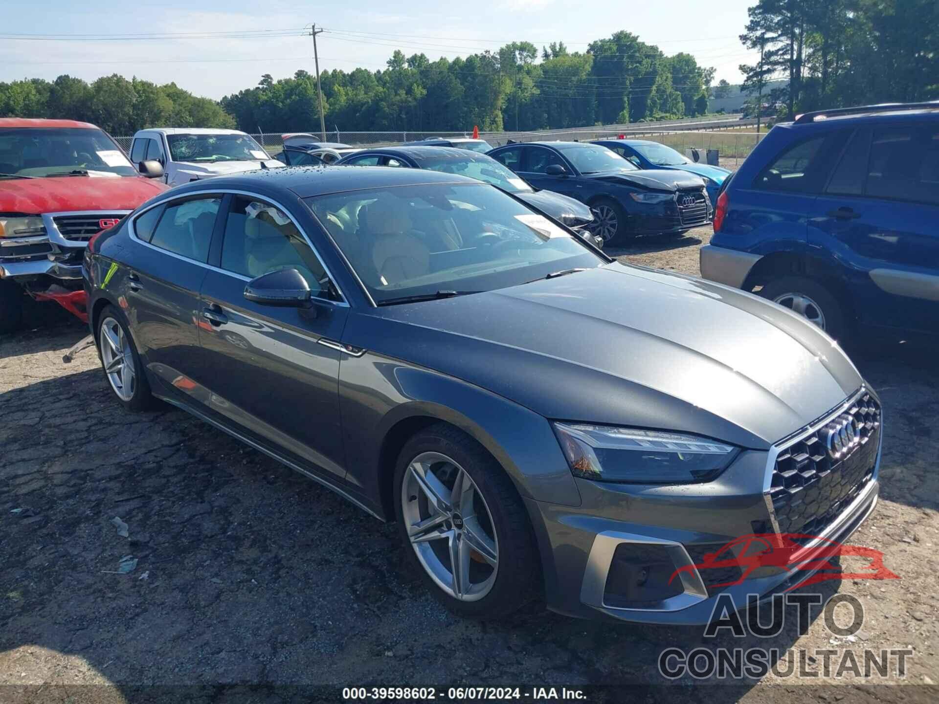 AUDI A5 SPORTBACK 2022 - WAUFACF5XNA008889