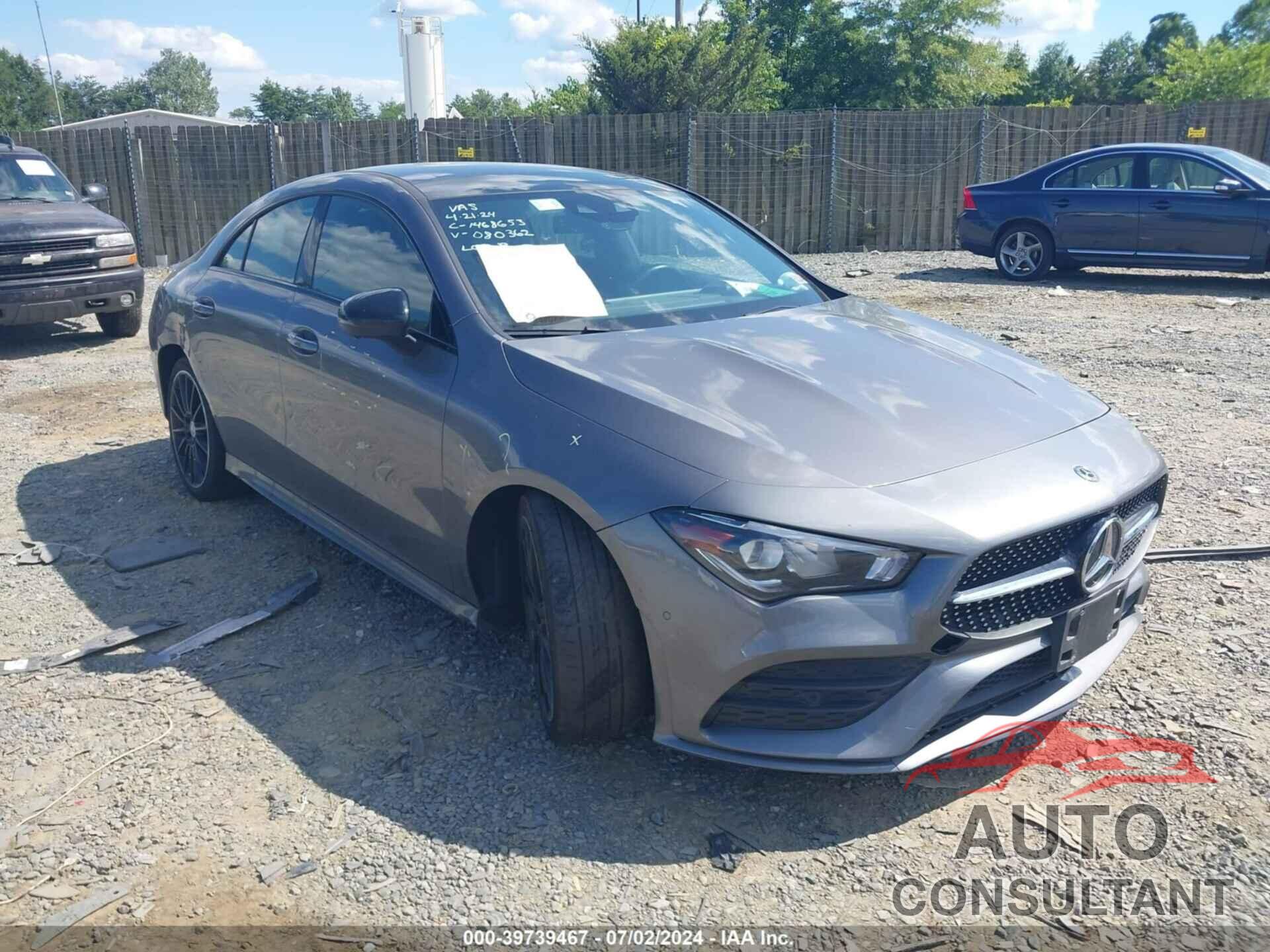 MERCEDES-BENZ CLA 250 2020 - W1K5J4HB7LN080362