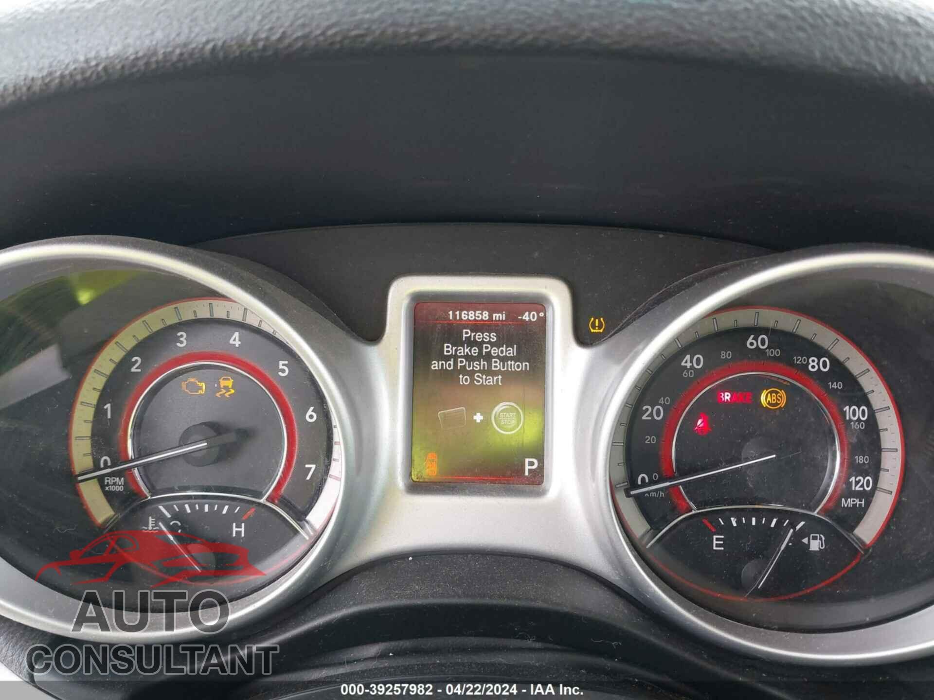 DODGE JOURNEY 2017 - 3C4PDCAB0HT587271