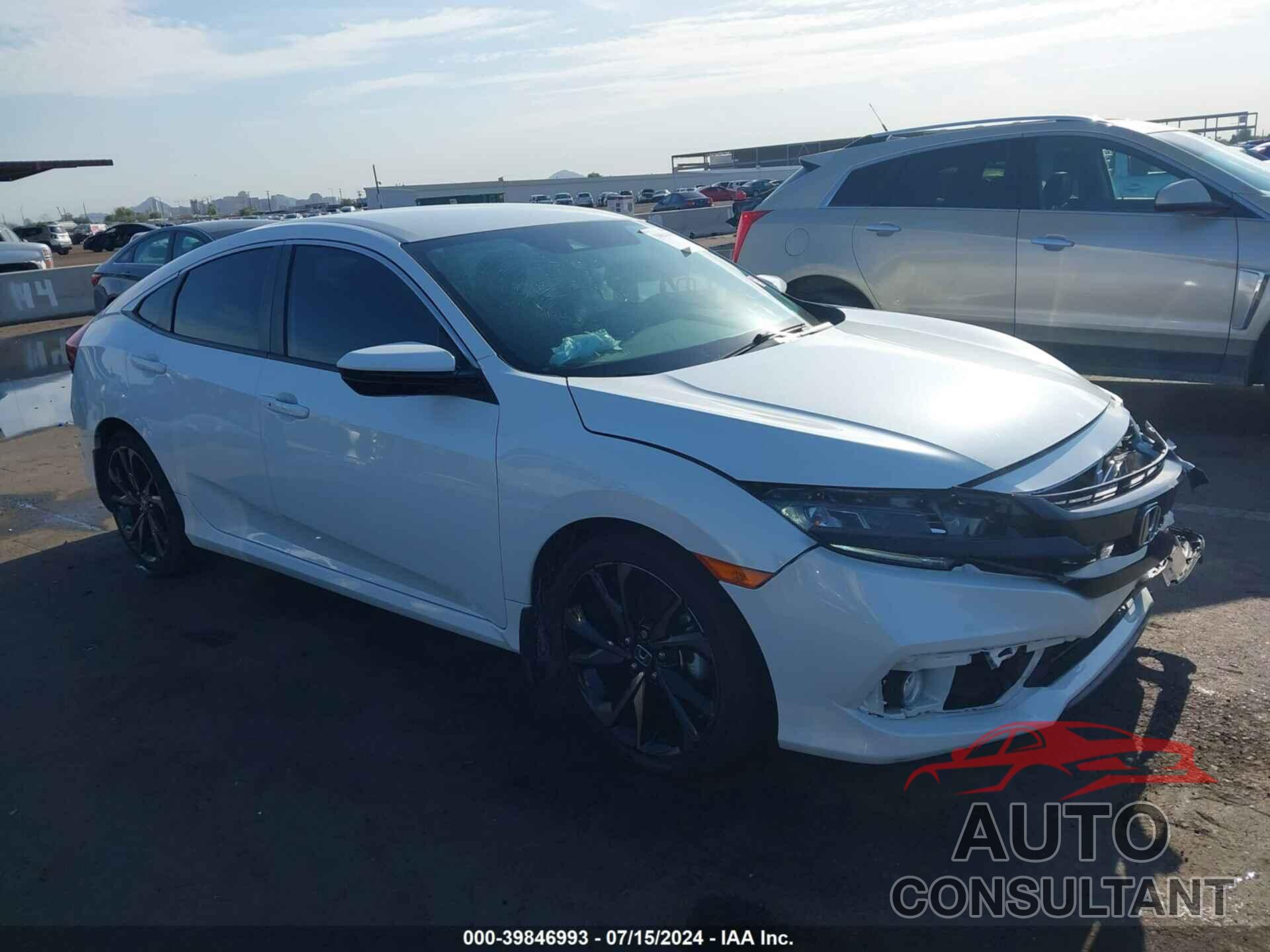 HONDA CIVIC 2019 - 19XFC2F82KE002501