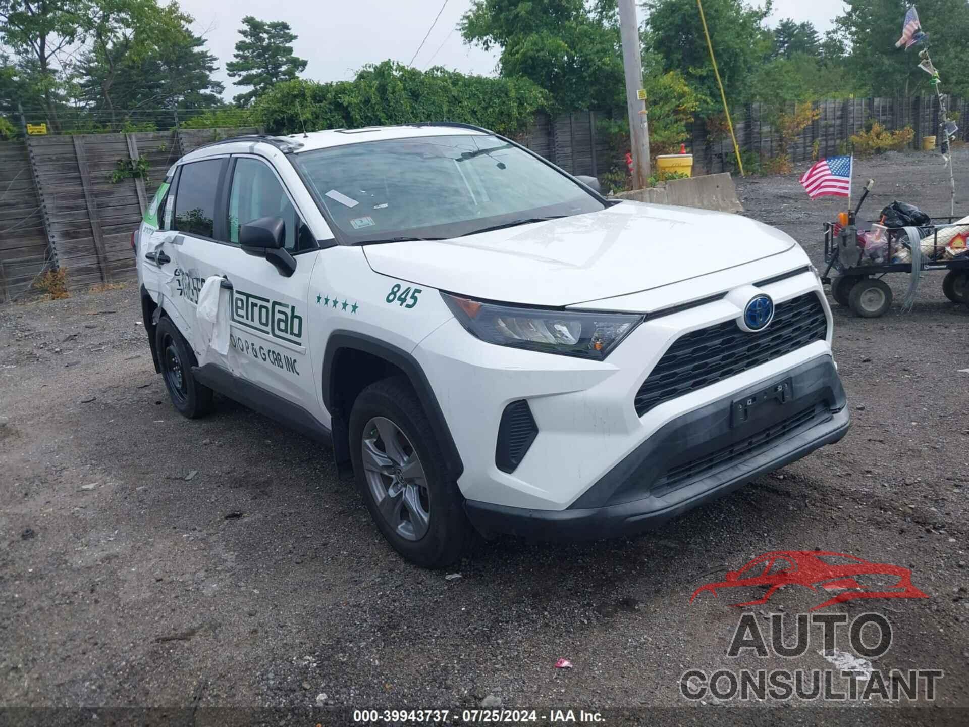 TOYOTA RAV4 HYBRID 2022 - 4T3LWRFV3NU057072