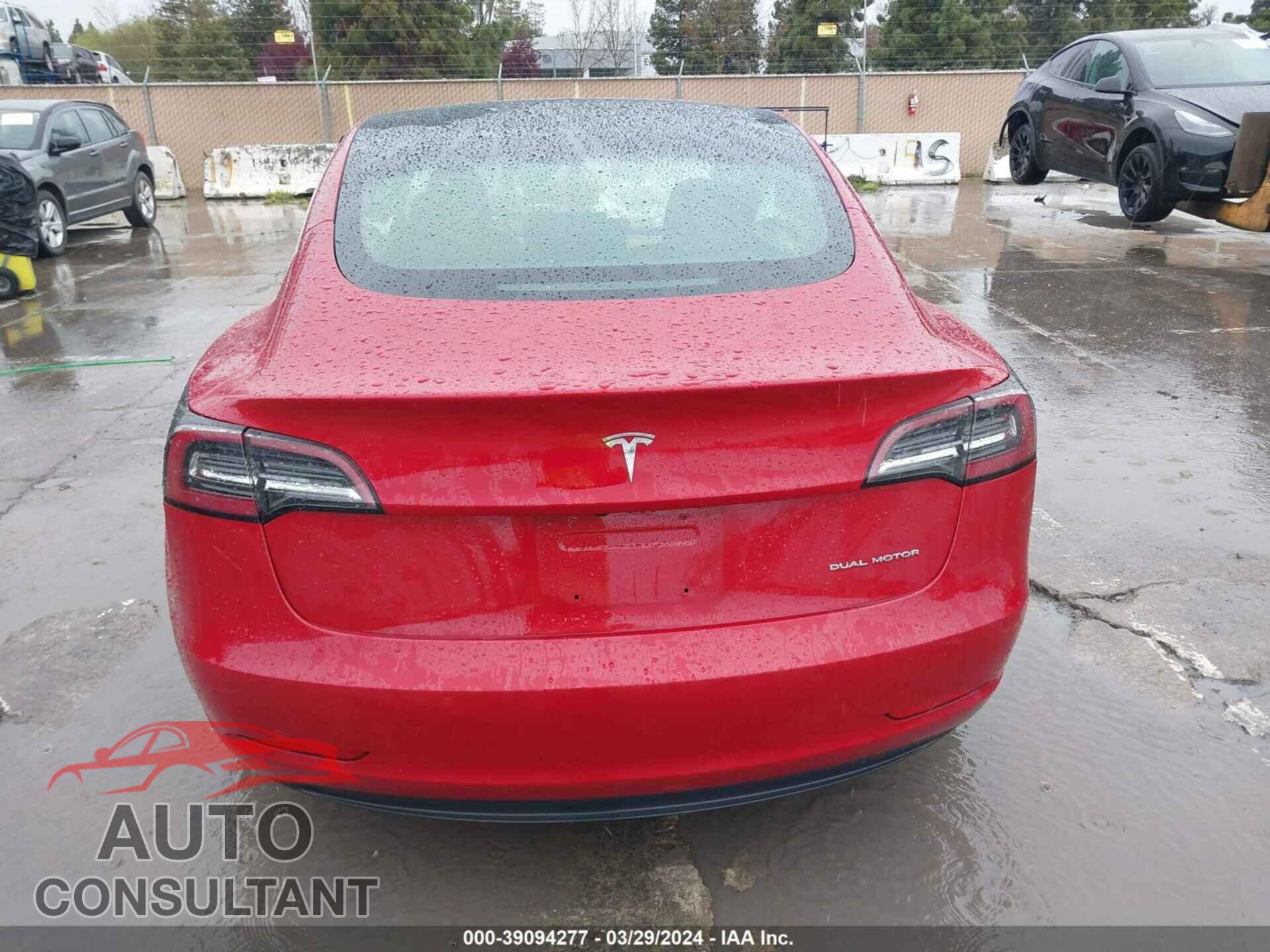 TESLA MODEL 3 2018 - 5YJ3E1EA4JF048108