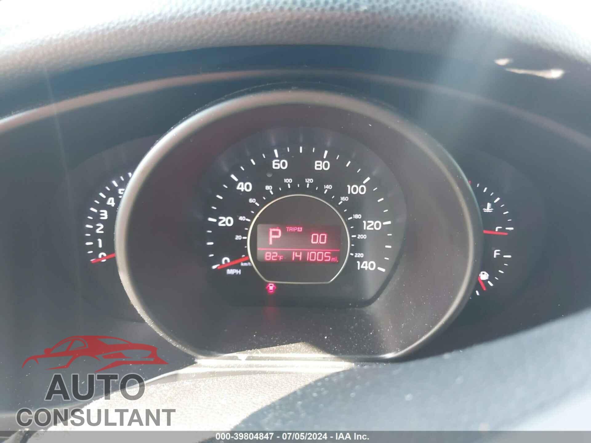 KIA SOUL 2017 - KNDJP3A59H7430396