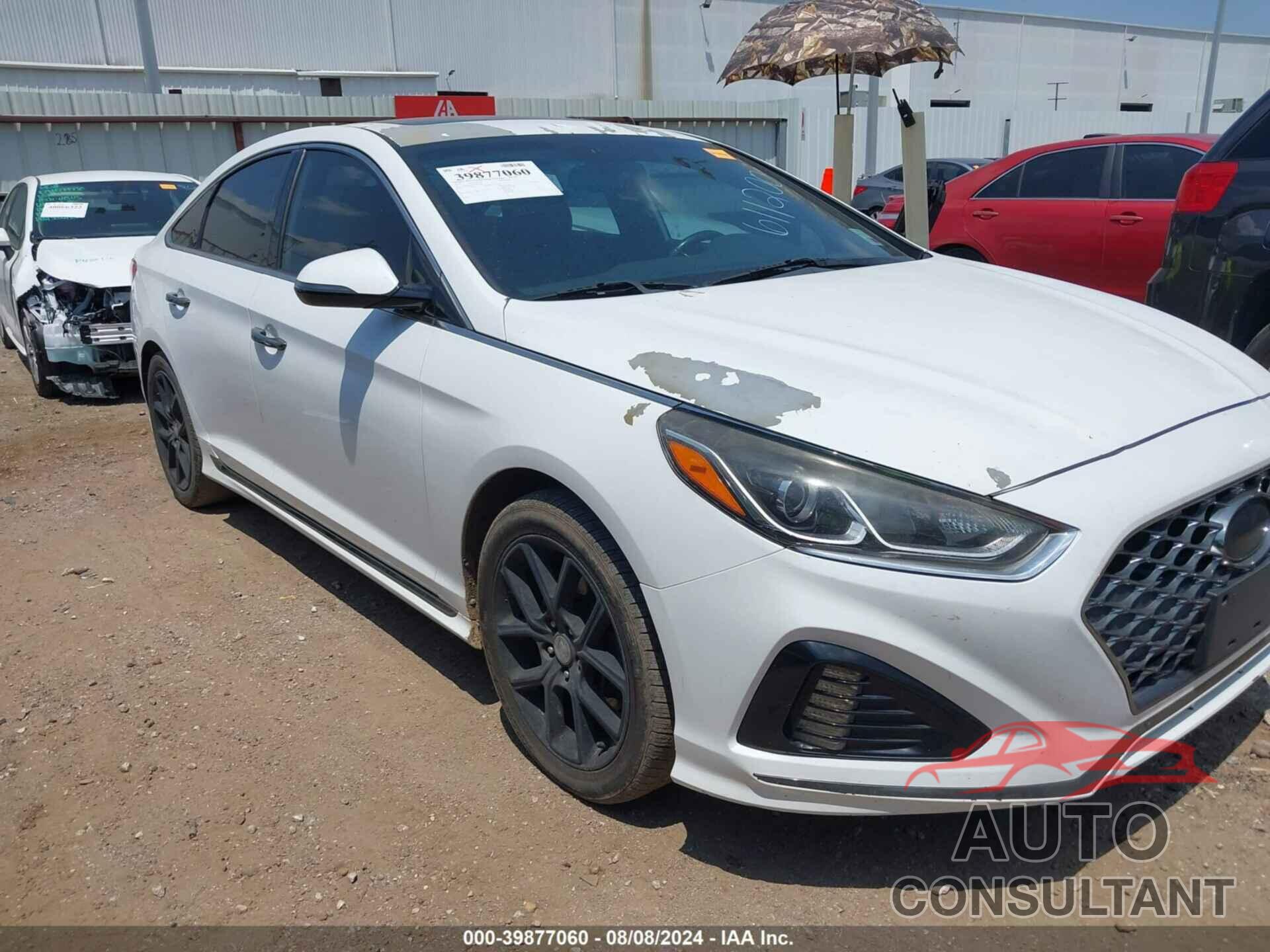 HYUNDAI SONATA 2018 - 5NPE34AB3JH611200