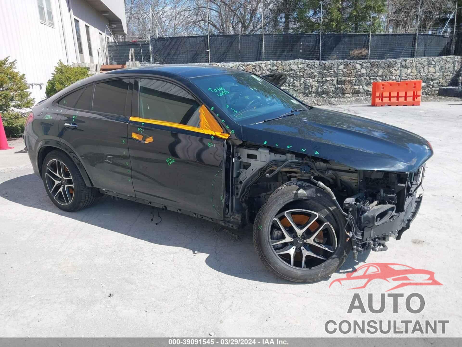 MERCEDES-BENZ AMG GLE 53 COUPE 2021 - 4JGFD6BB8MA296218