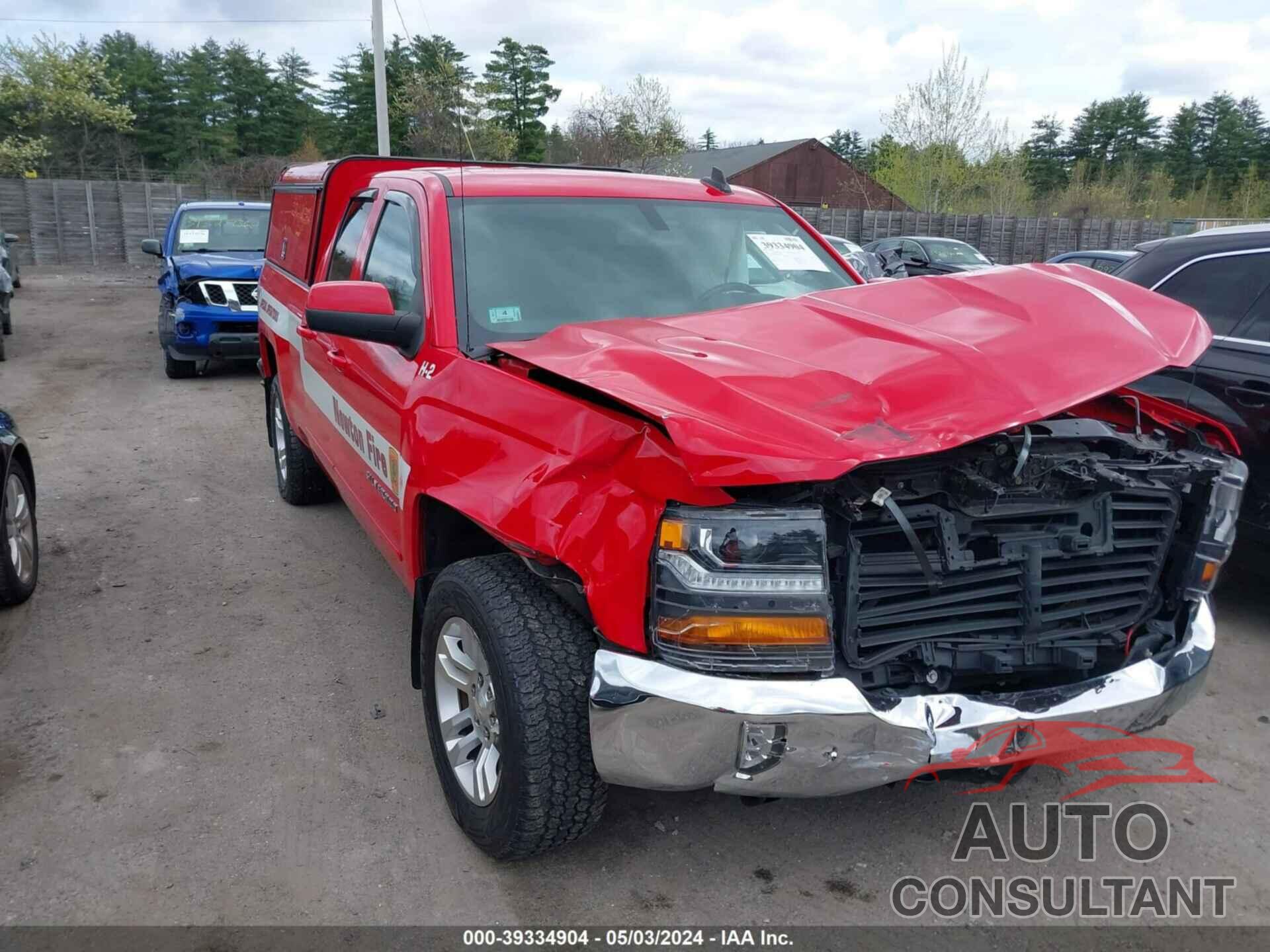 CHEVROLET SILVERADO 1500 2017 - 1GCVKREC8HZ371440