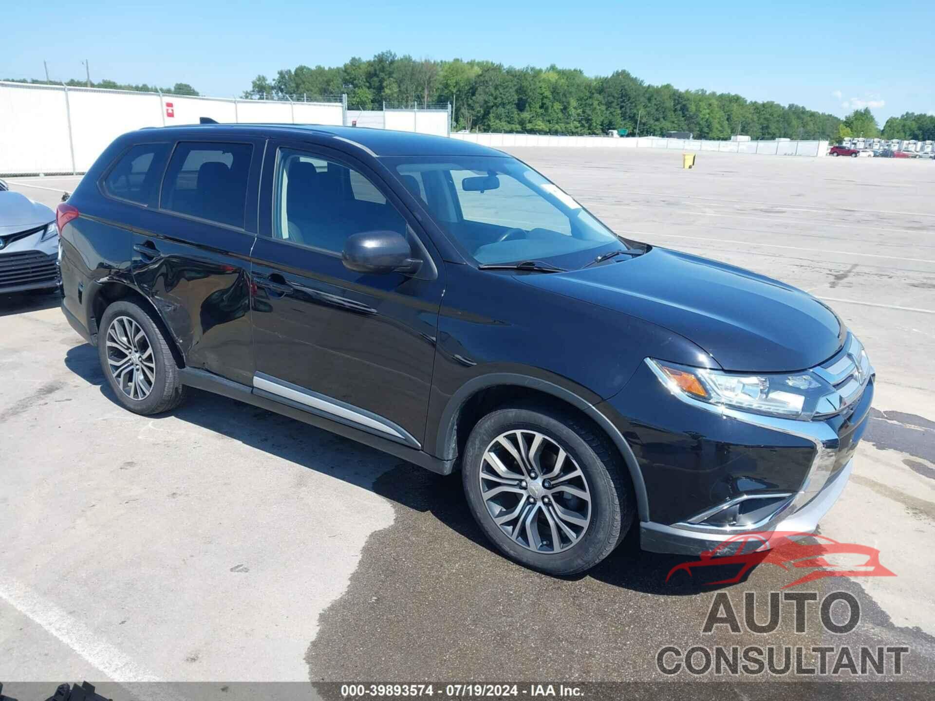 MITSUBISHI OUTLANDER 2017 - JA4AZ2A3XHZ031076