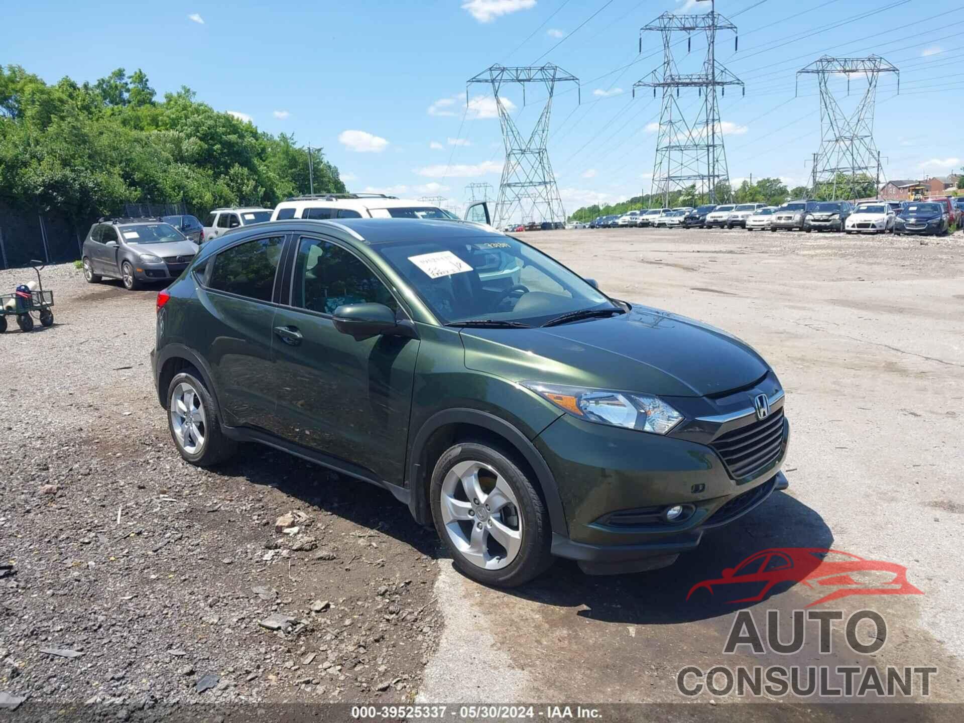 HONDA HR-V 2016 - 3CZRU6H72GM731319