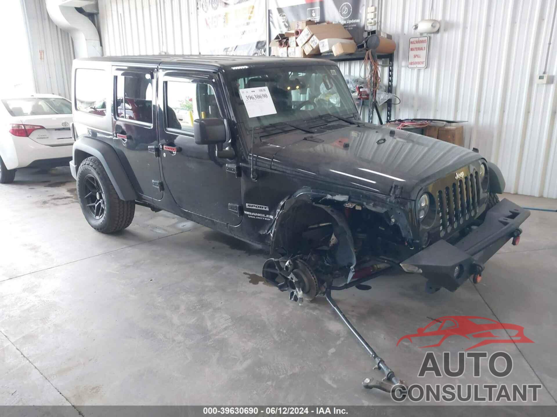JEEP WRANGLER UNLIMITED 2016 - 1C4BJWDG3GL249692